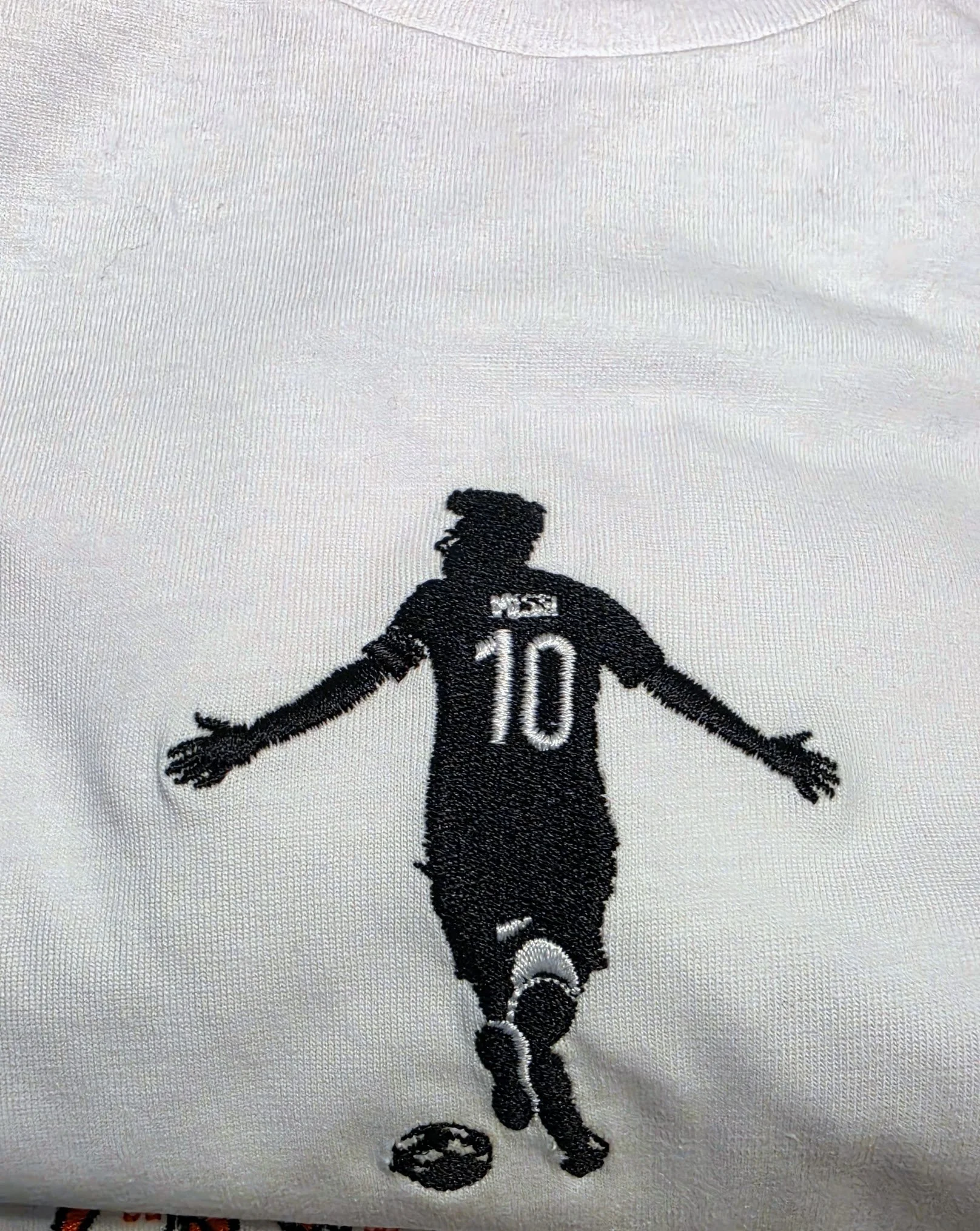 Messi Embroidered T-Shirt Closeup.jpg