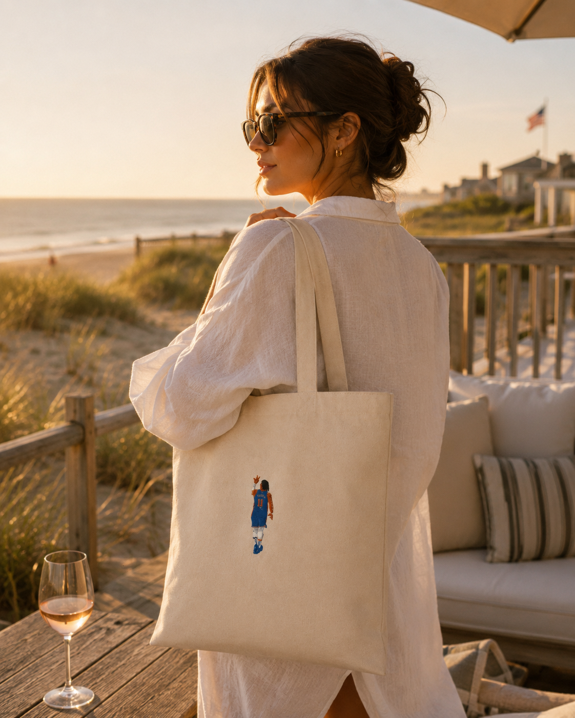 Knicks Embroidered Organic Tote Bag Beach.png