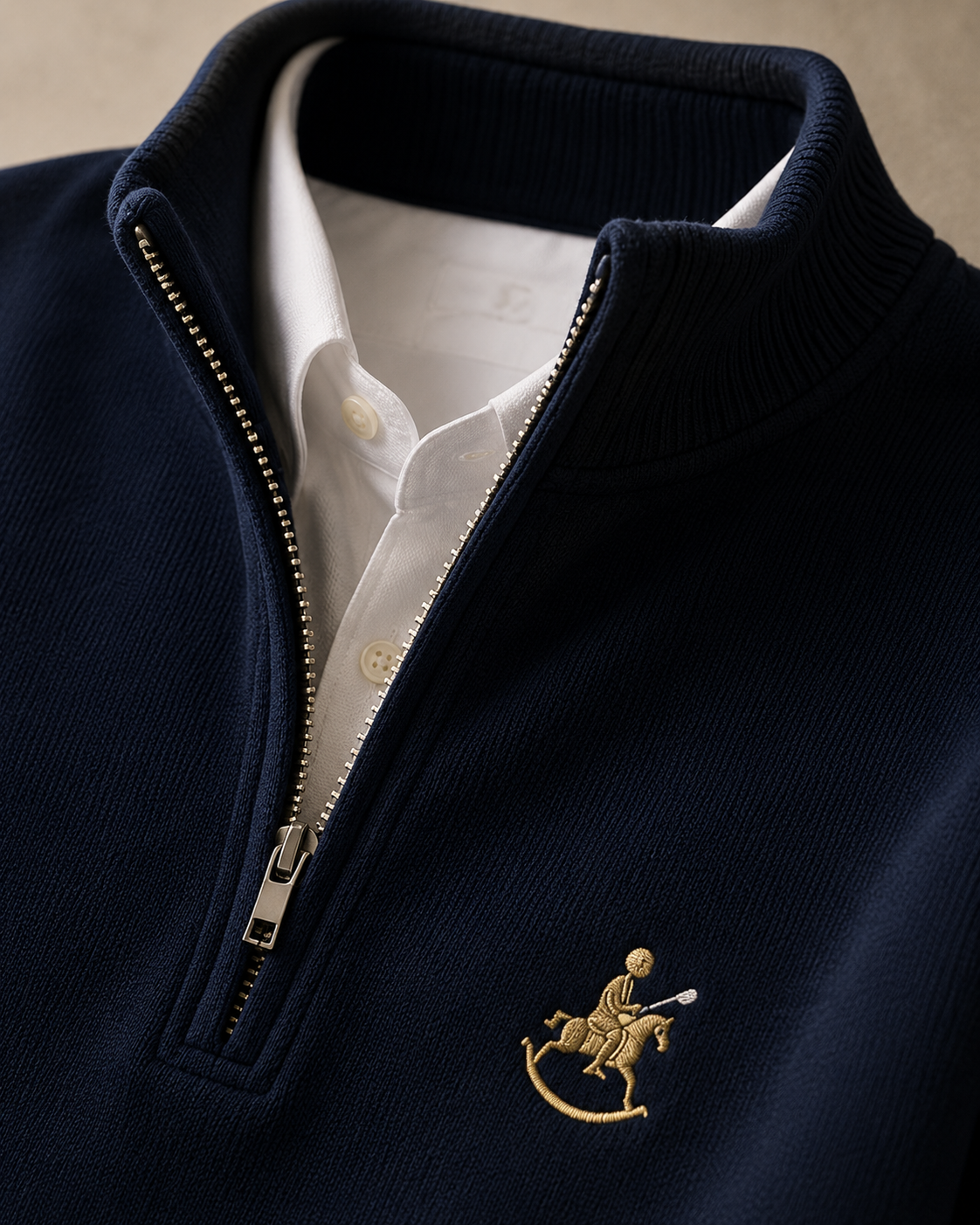 Viceroy Quarter Zip Navy.png
