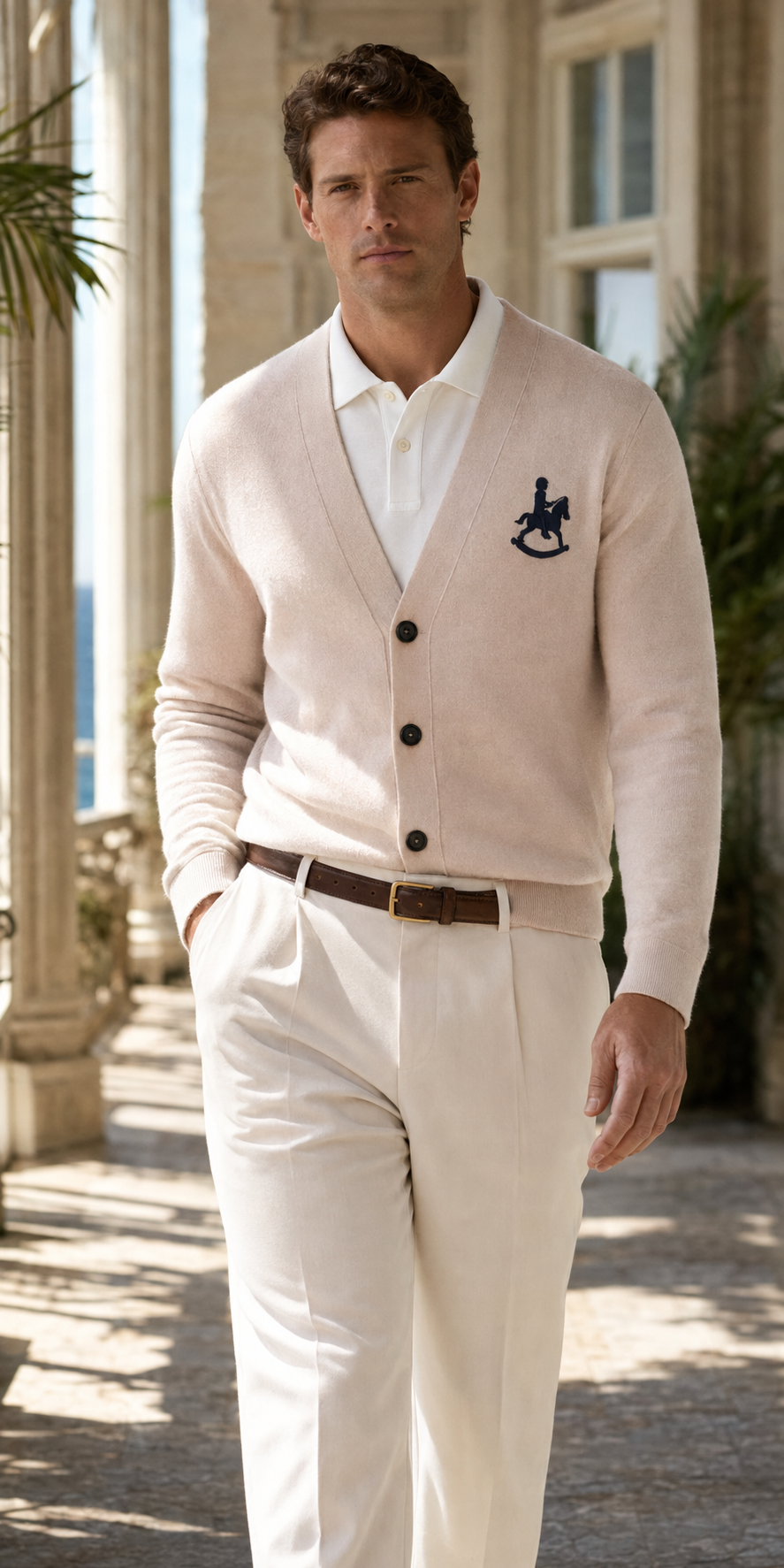 Pink on Pink Knitted cardigan