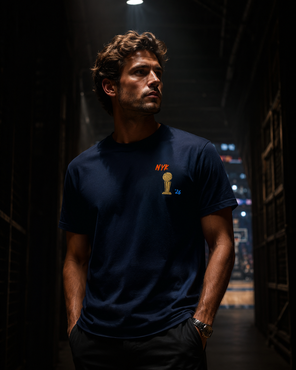 NYK Embroidered Unisex Finals T-Shirt MSG Tunnel.png