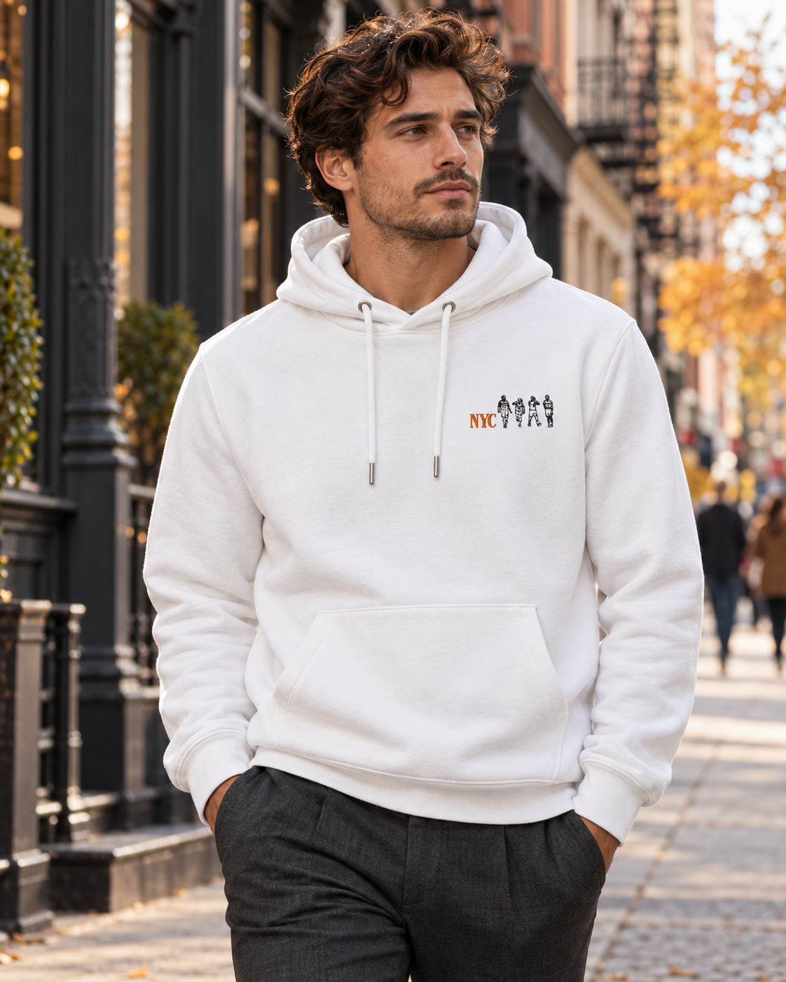 NYC Folded Knicks Embroidered Front, Printed Back Model Man.png