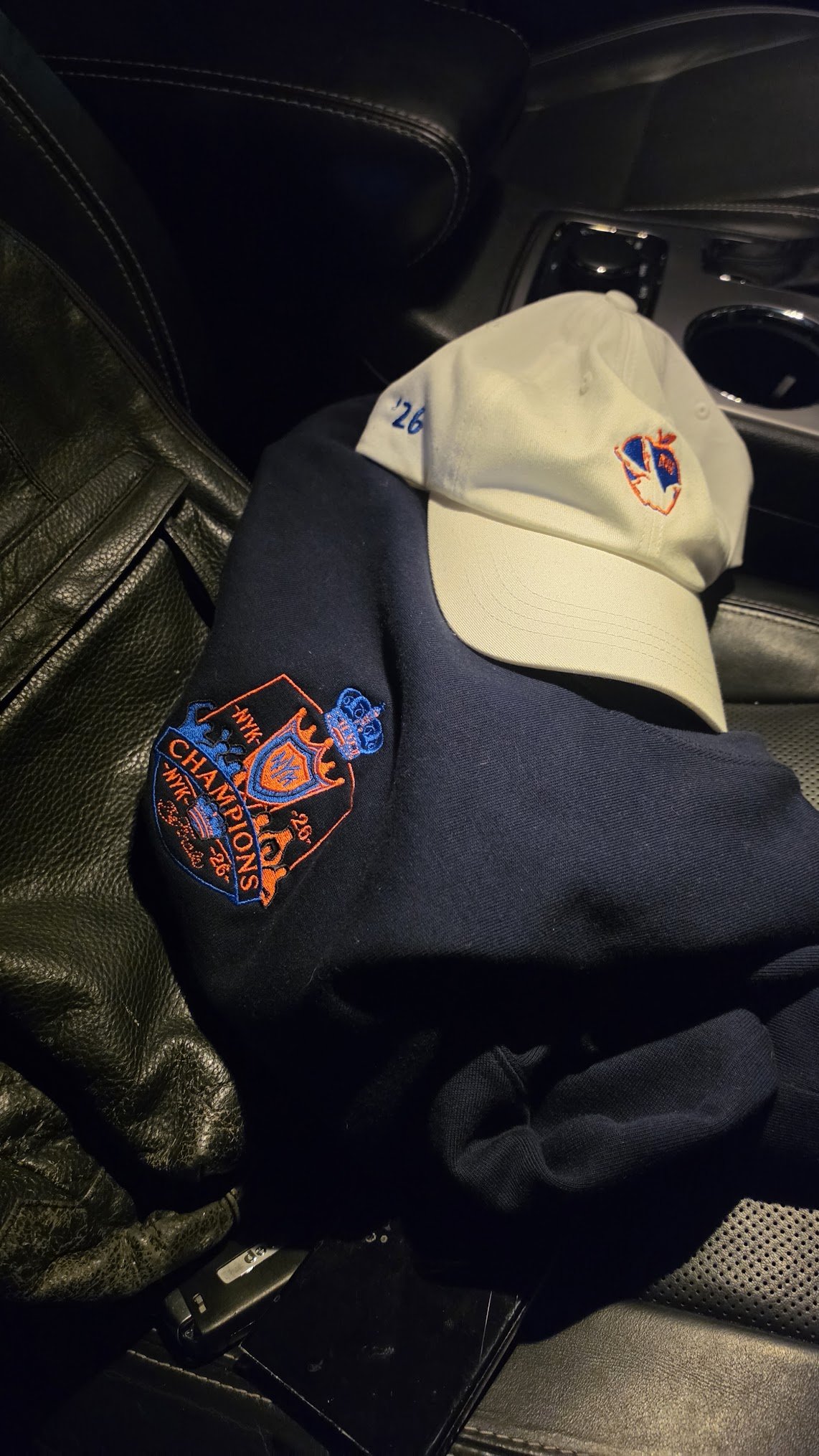 Knicks Royalty Embroidered Championship Crown Unisex Eco Sweatshirt Lifestyle Car.jpg