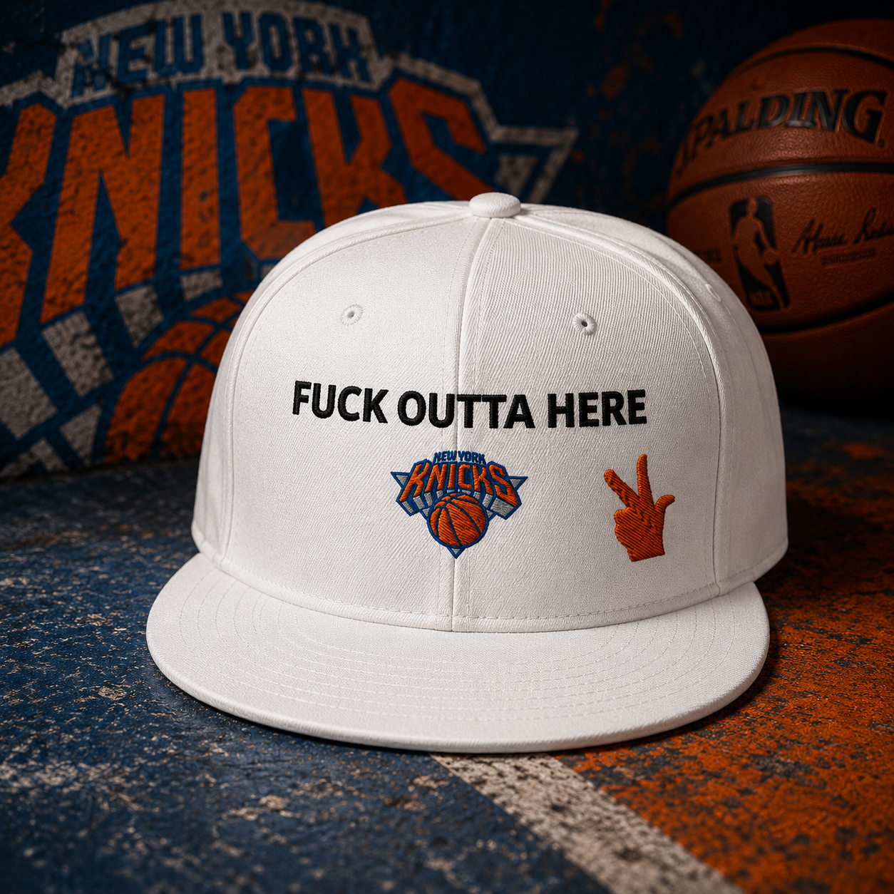FUCK OUTTA HERE Snapback Hat
