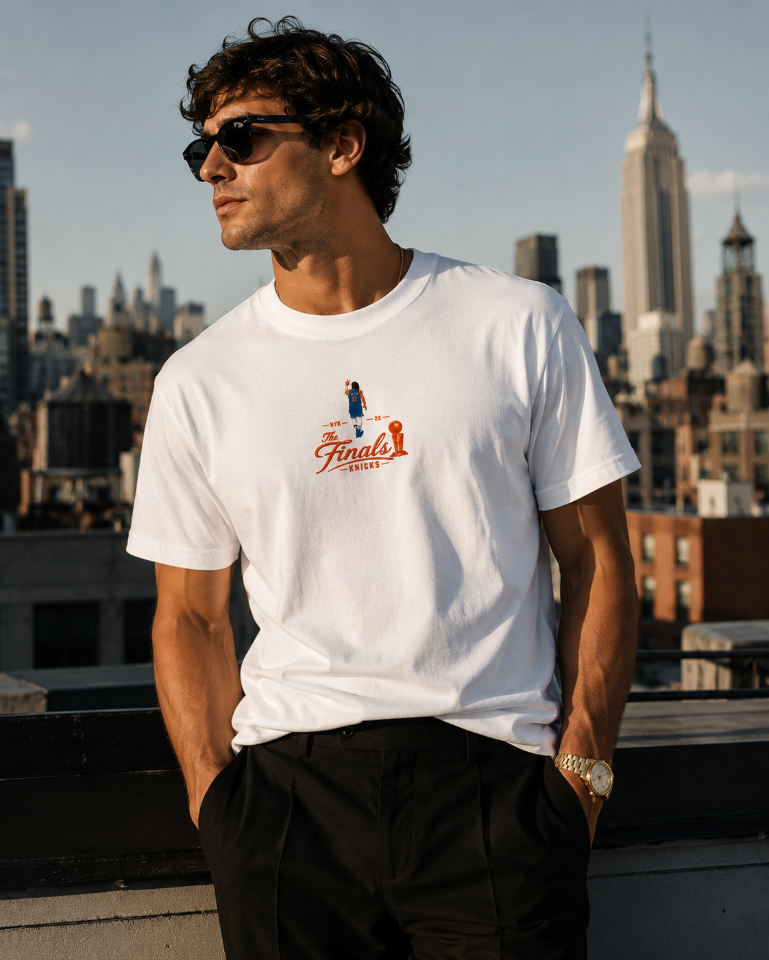 DISPLAY KNICKS Brunson Men's T-Shirt .png