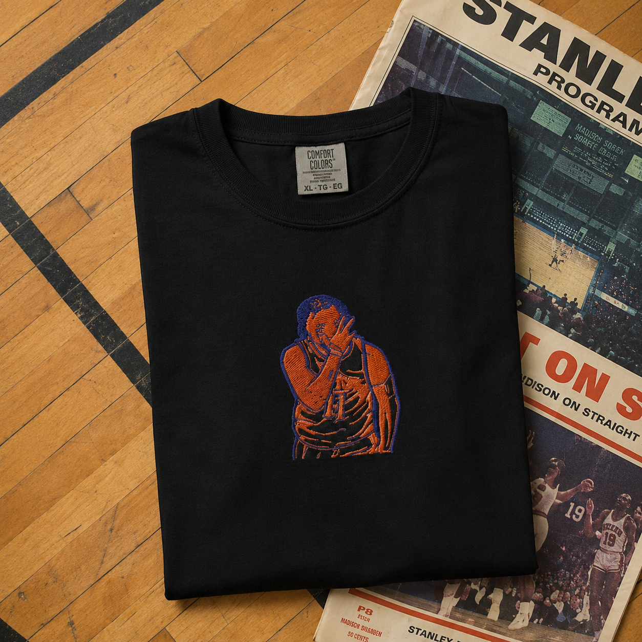 Brunson T-Shirt Embroidered Folded Court Shot.png