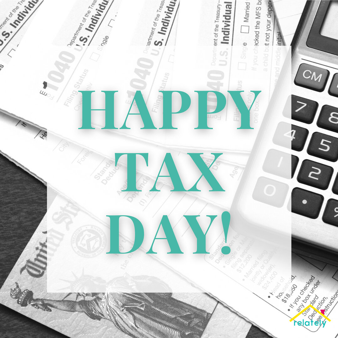 It's Tax Day! 💵​​​​​​​​​
Make sure you get all of your taxes filed on time! 

#realtortips #realtorsofig #realtorsofinstagram #relately #relatelymarketing #realestatebyrelationship #womeninrealestate #ladiesofrealestate #realestatemarketing #realest