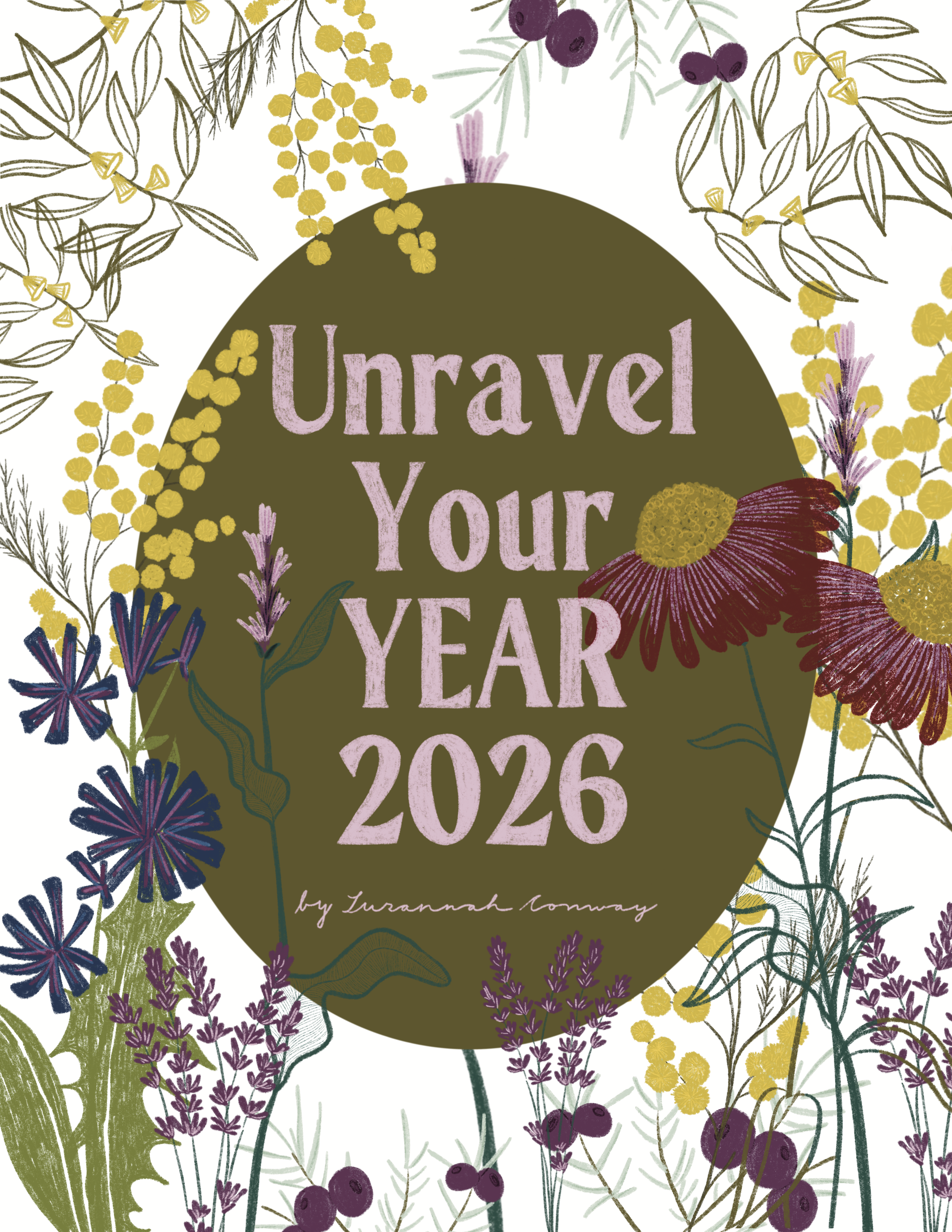 Unravel Your Year Cover Illustrations
