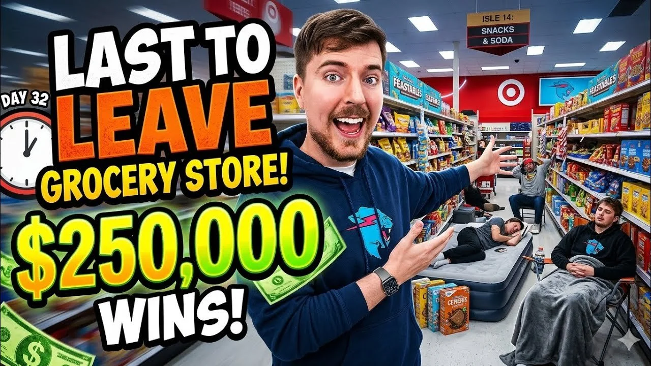 Last to Leave Grocery Store Wins $250,000