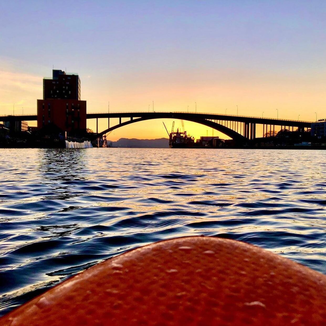 SUP + solnedagang = sant 🌅
Takk til @nicco.lorenzini for magiske bilder! #sup #nytbyfjorden