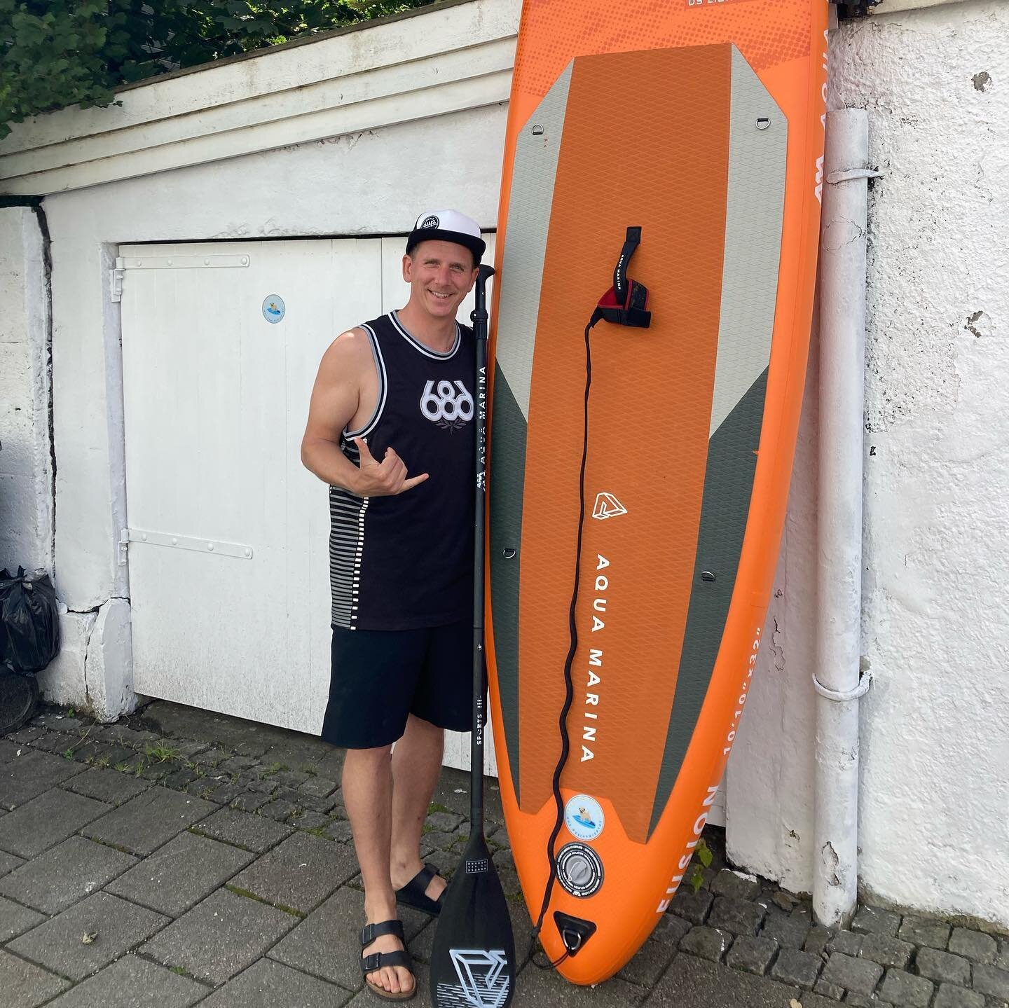 A pleasure to have @kobii77 from @laendle.sup paddling with us last week 🏄&zwj;♂️

A great guy with passion for surfing and 10 year experience with stand up paddling 🙌

Lovely to hear you enjoyed the fjords of Bergen - always welcome back 🌊
#SUP #