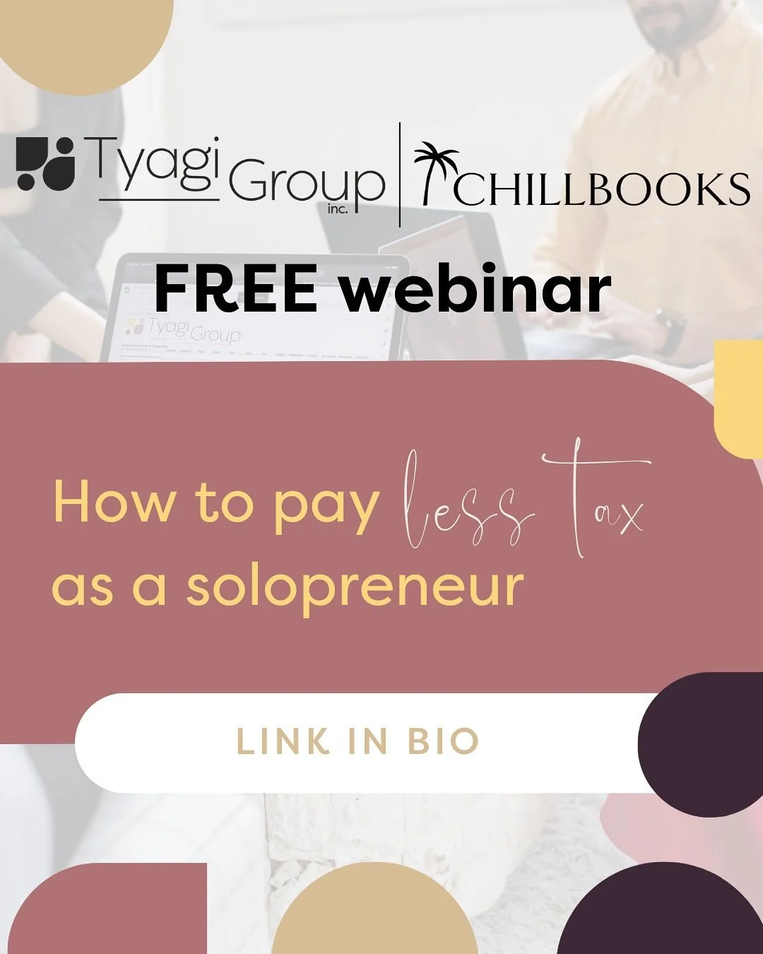 😬 Feel like taxes are eating more of your income than they should?

You&rsquo;re not alone &mdash; but here&rsquo;s the good news: @jami.monte is hosting a live training with a special Q4 spin 🎉

👩&zwj;💻 &ldquo;How to Pay Less as a Solopreneur&rd