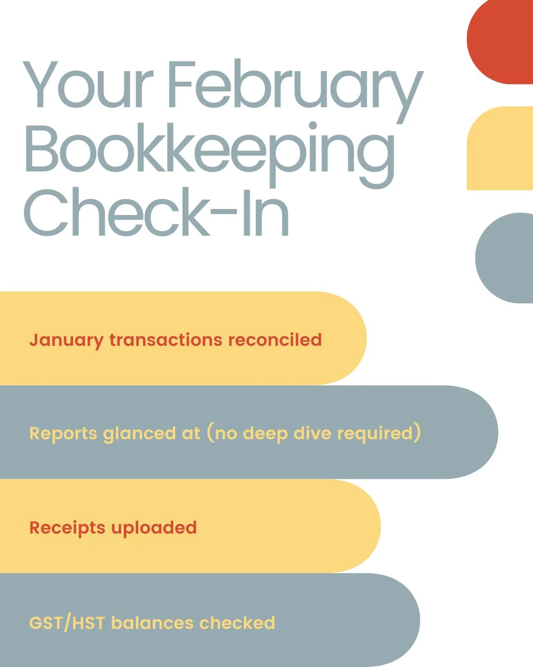 February is basically the &ldquo;okay, let&rsquo;s be honest with ourselves&rdquo; month 😅📊⁠
At Tyagi Group, we think of it as a checkpoint &mdash; not a panic button. A quick bookkeeping tune-up now keeps things calm when the year starts moving at