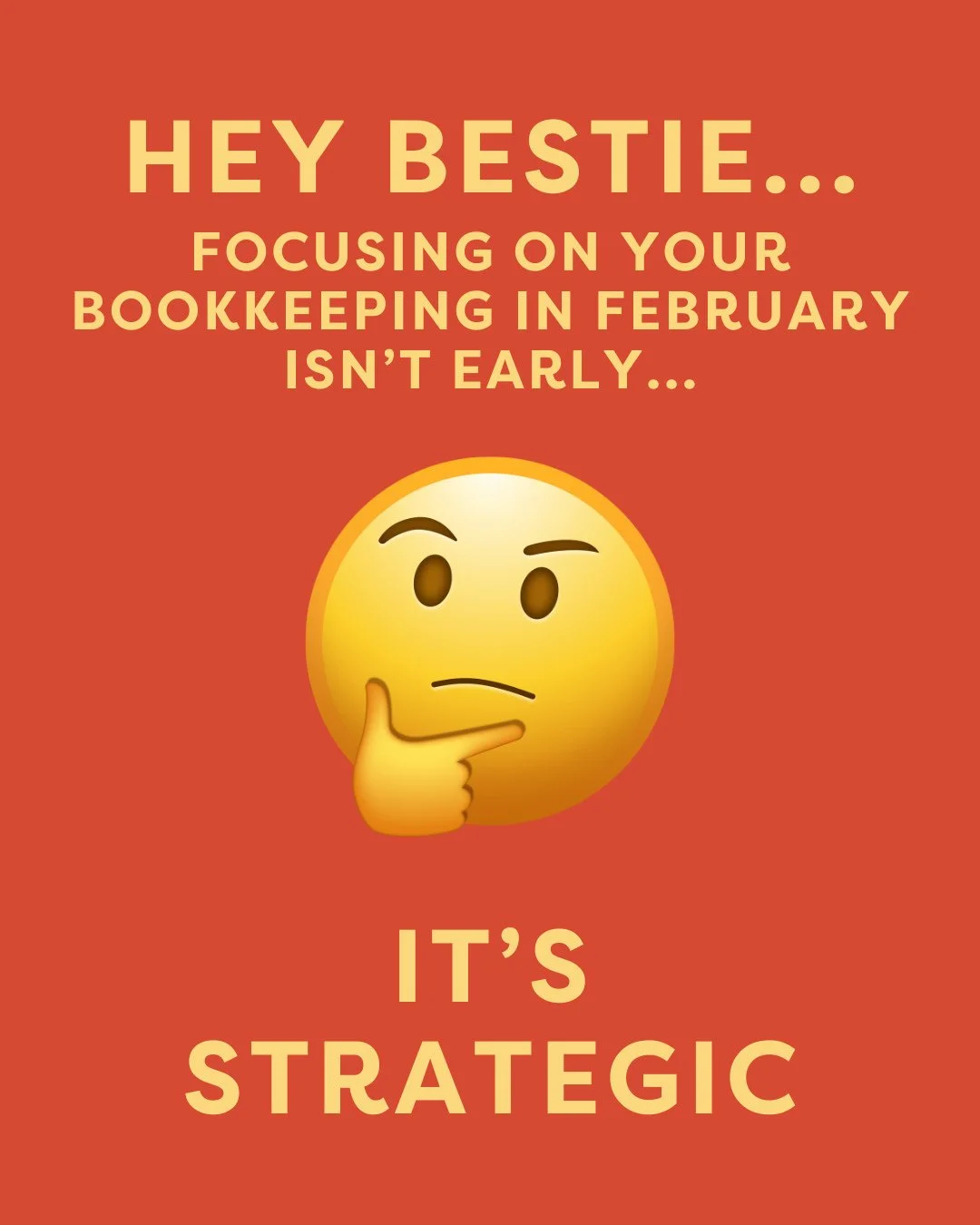 February feels early&hellip; until suddenly it&rsquo;s June 😅⁠
This is the month where small bookkeeping habits quietly set the tone for the rest of the year.⁠
⁠
A little consistency now means fewer questions, fewer surprises, and much calmer conver