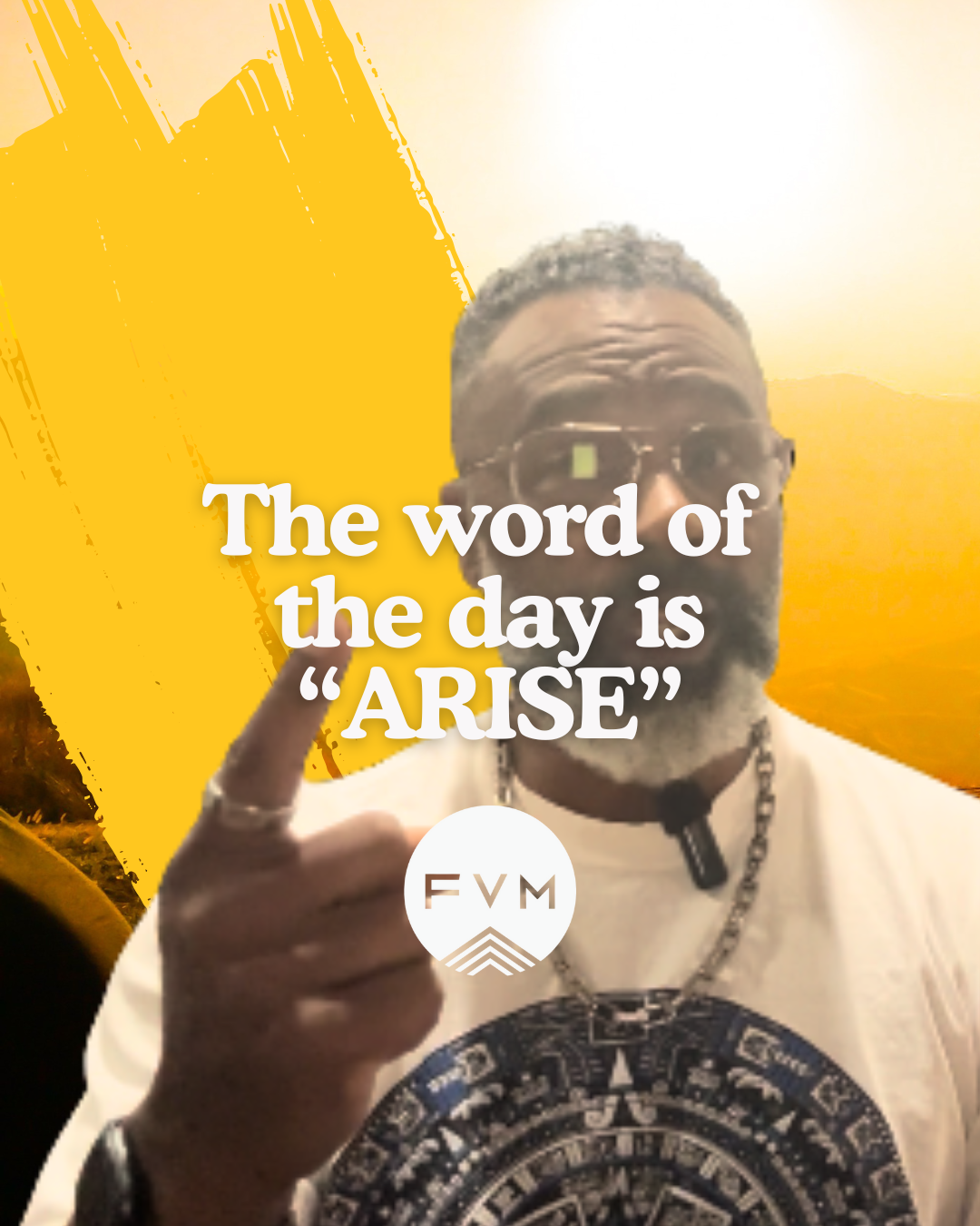 The Word of the Day is Arise