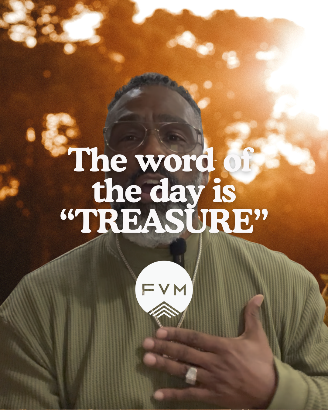 The Word of the Day is Treasure