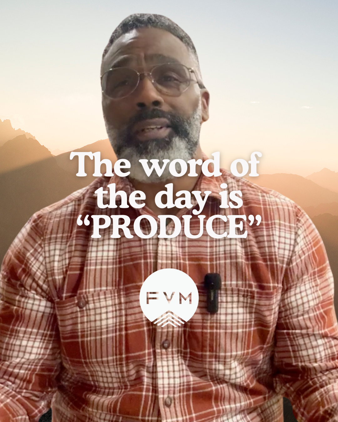 The Word of the Day is Produce