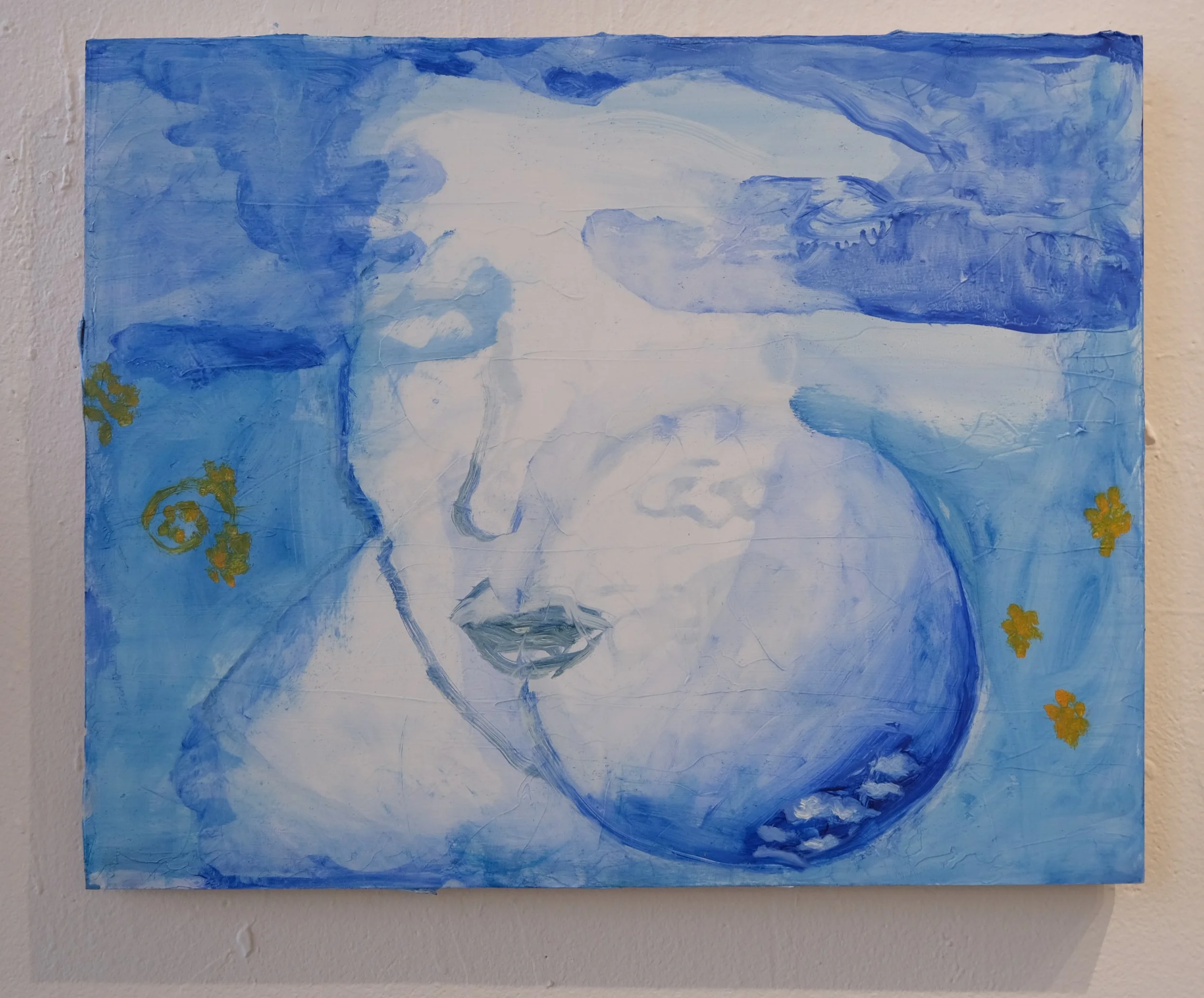 One, oil on panel, 12 x 18" 2025