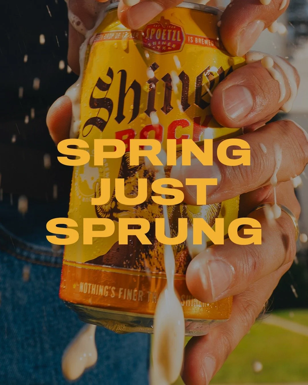 It&rsquo;s about time things started warming up, except for your ice-cold Shiner Bock of course. 🍺