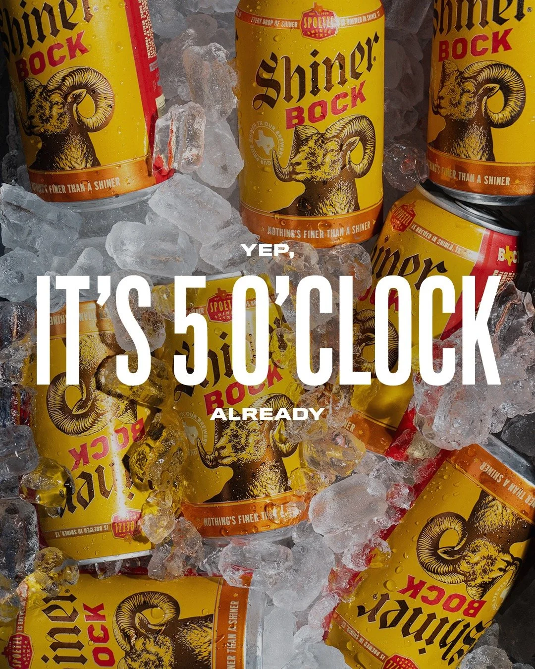 Do we really lose an hour of sleep for Daylight Savings? Or did we just get one hour closer to Shiner o&rsquo;clock? Prosit! 🍺