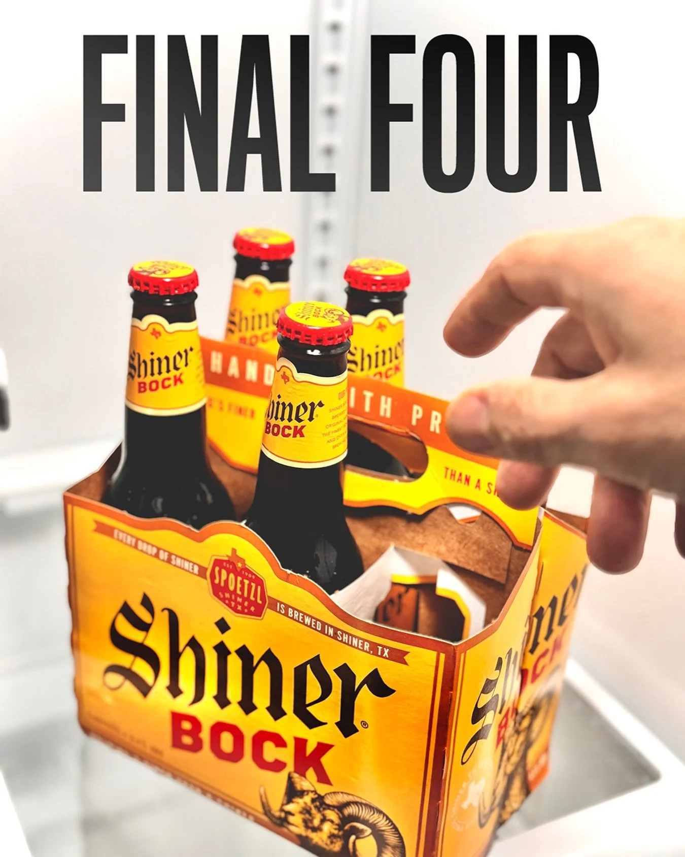 Looks like it might be time to stock up before tip-off.