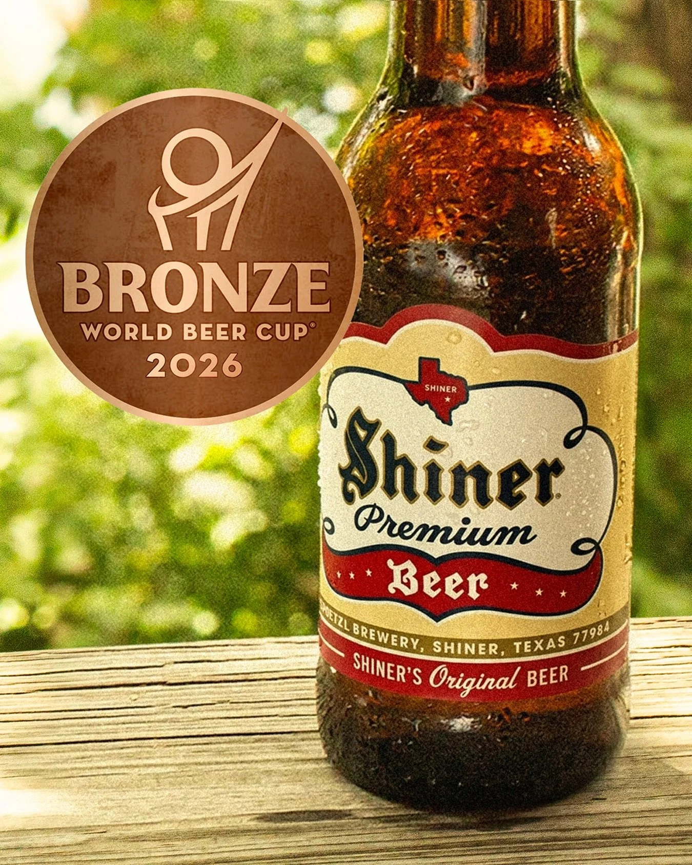 Cheers to the World Beer Cup! 117 years and Shiner Premium is still bringing home the hardware.