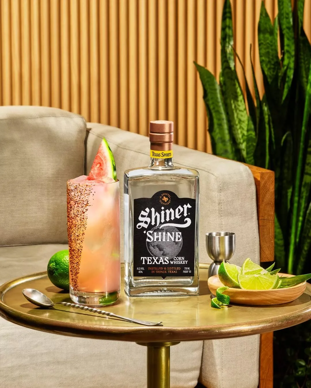 It's #NationalMoonshineDay. The patio is open. The Watermelon Ranch Water is ice cold. 

Watermelon Ranch Water 🍉
&bull;&nbsp;2 oz Shiner &lsquo;Shine
&bull;&nbsp;1 oz Watermelon juice
&bull;&nbsp;.75 oz Lime juice
&bull;&nbsp;Mineral water
&bull;&n