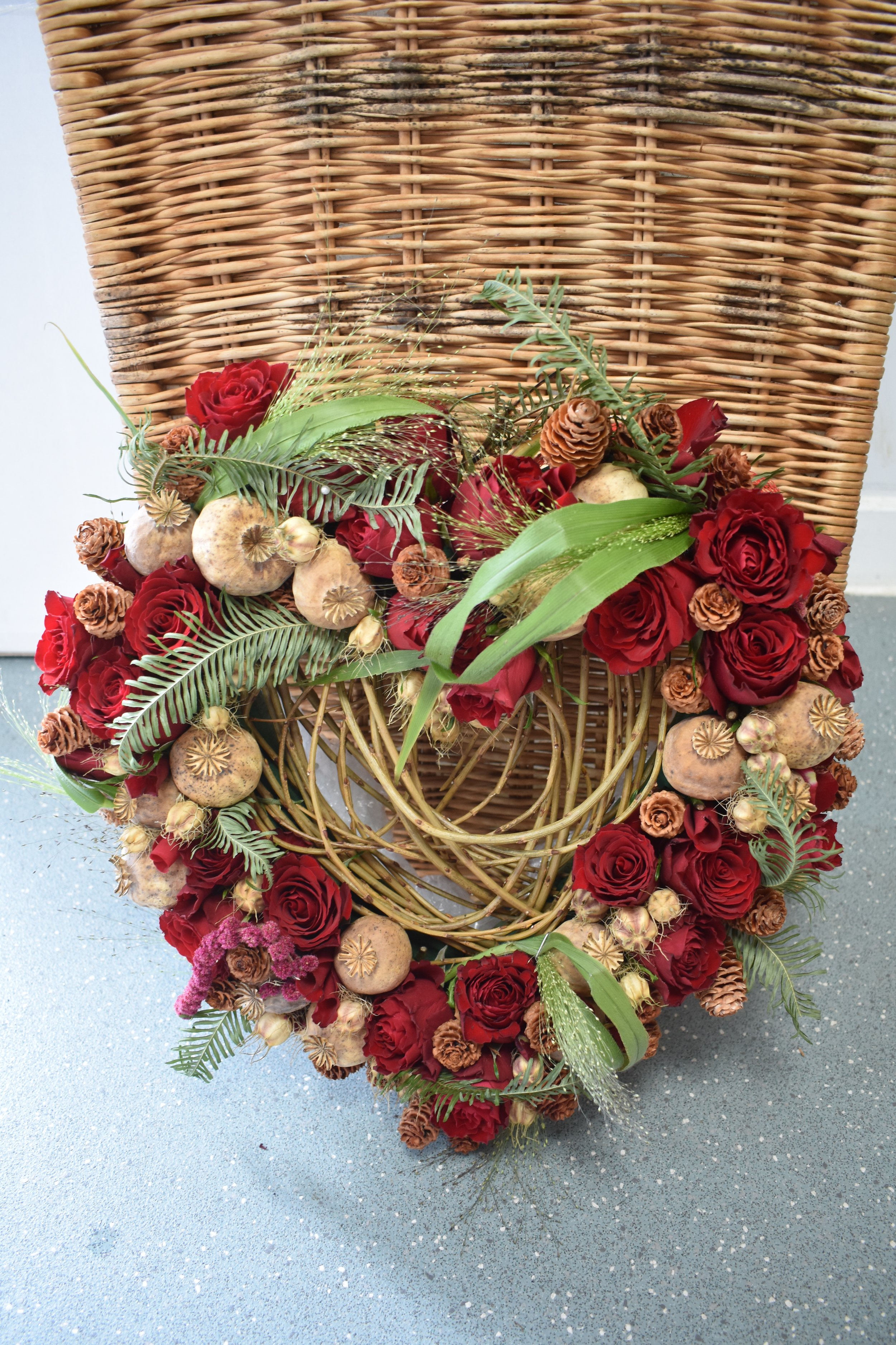Heart wreath