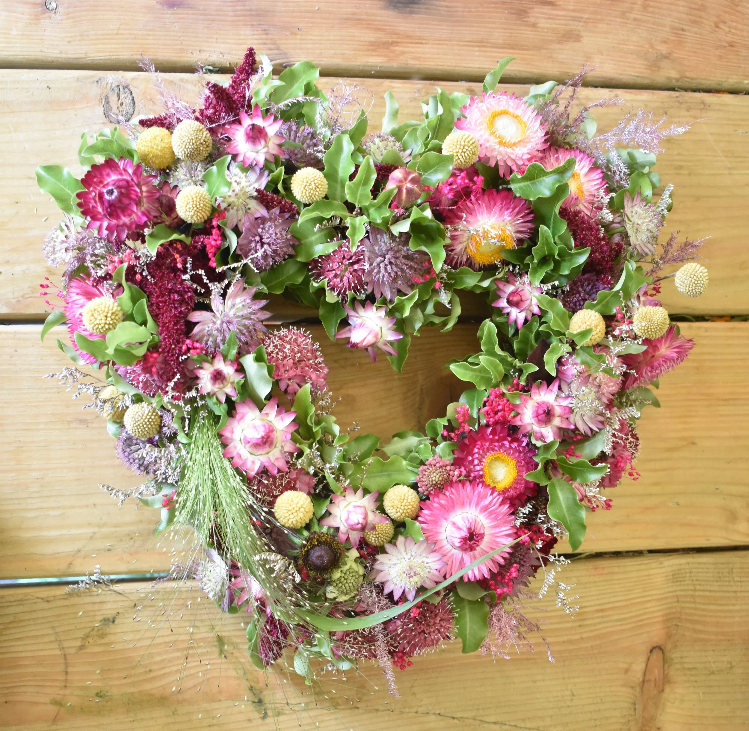 heart wreath ideas