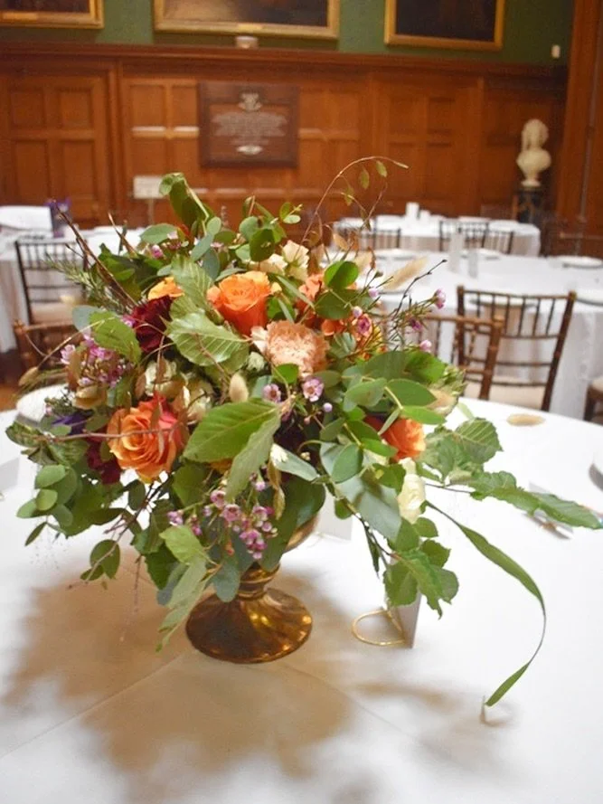 Just over a week ago we created the flowers for K and G&rsquo;s big day.
The couple chose a beautiful colour palette and it was such a pleasure to visit The House at Shuttleworth - @shuttleworthtrust especially as we are so local to the venue! 🧡