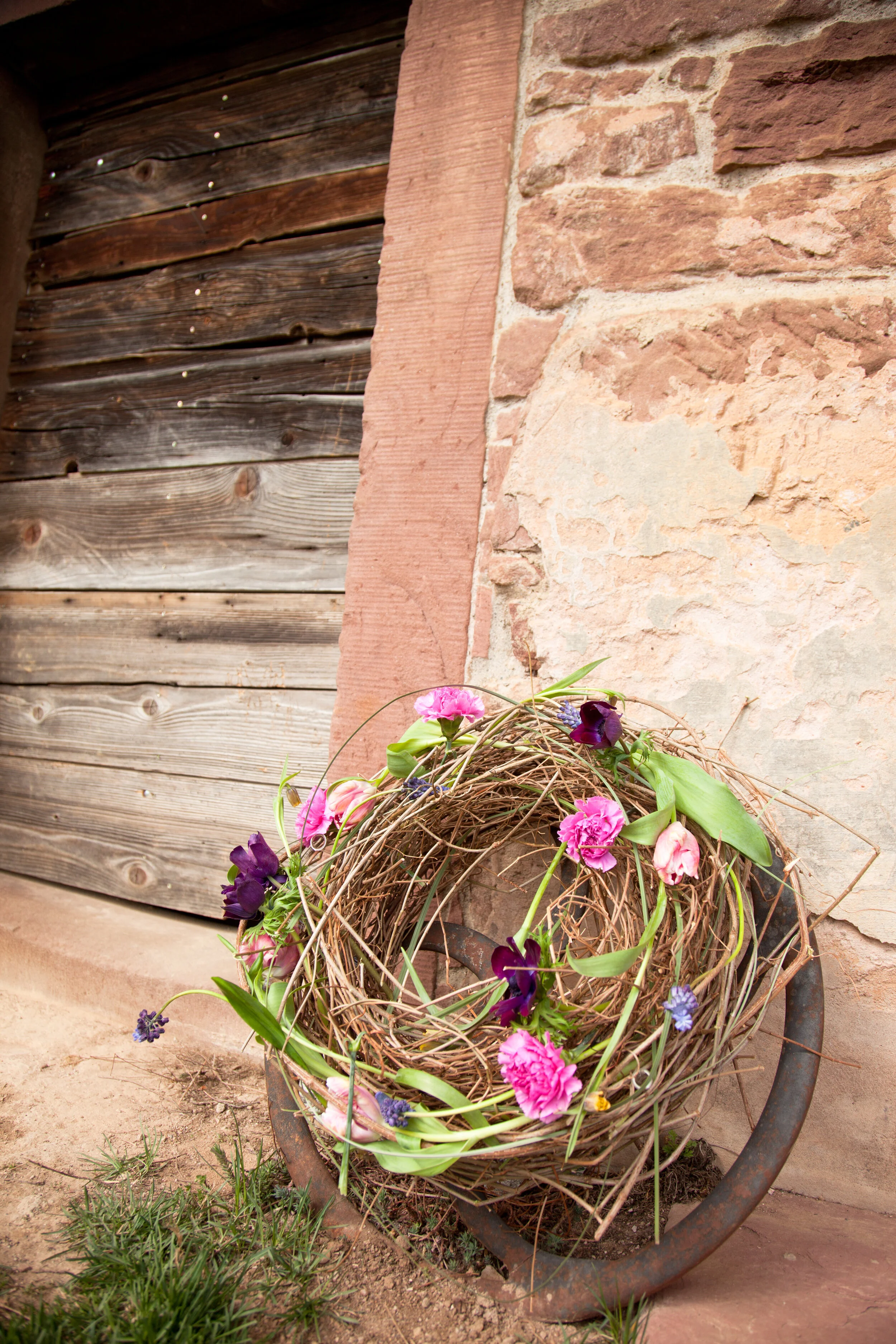 foam free funeral wreath