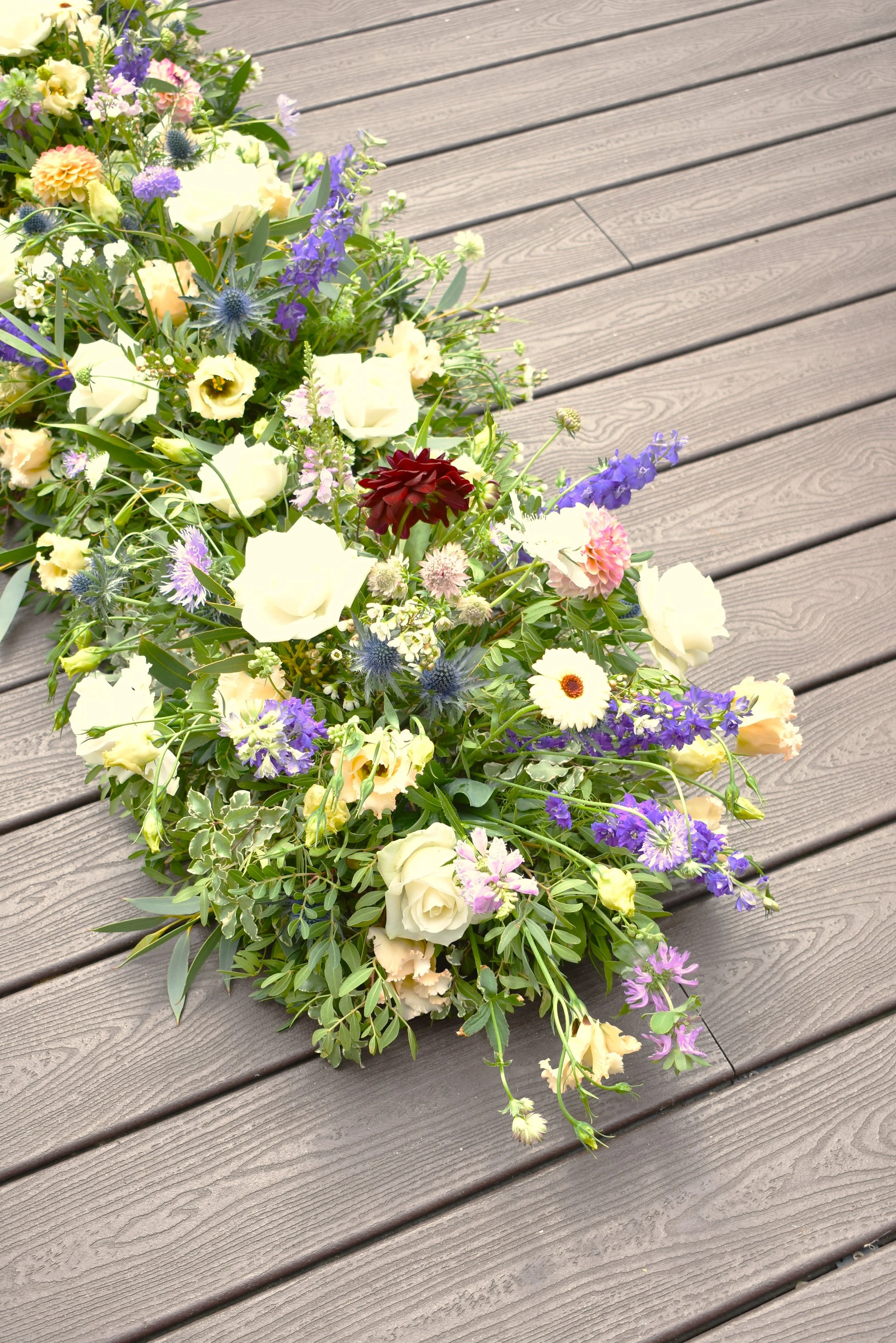 sustainable funeral flowers