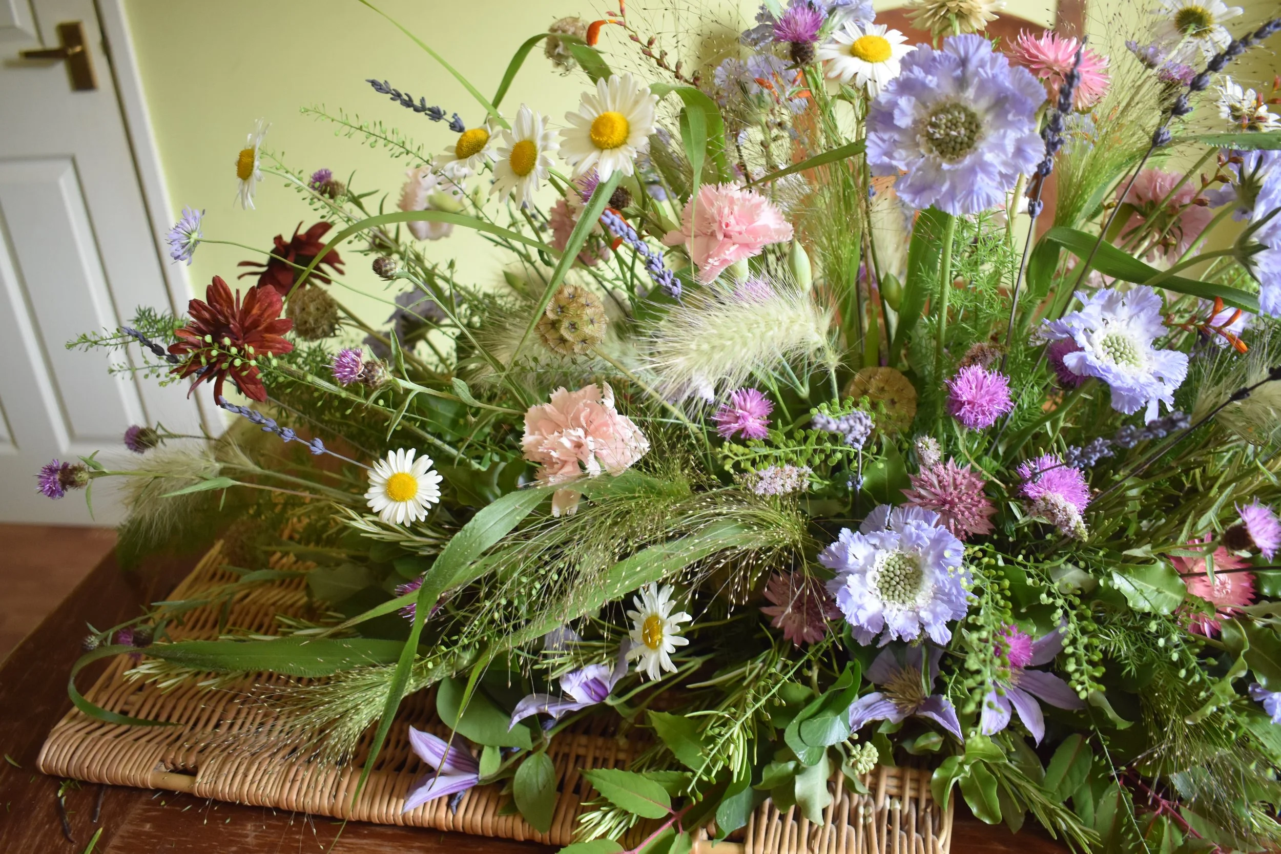 wild funeral flowers