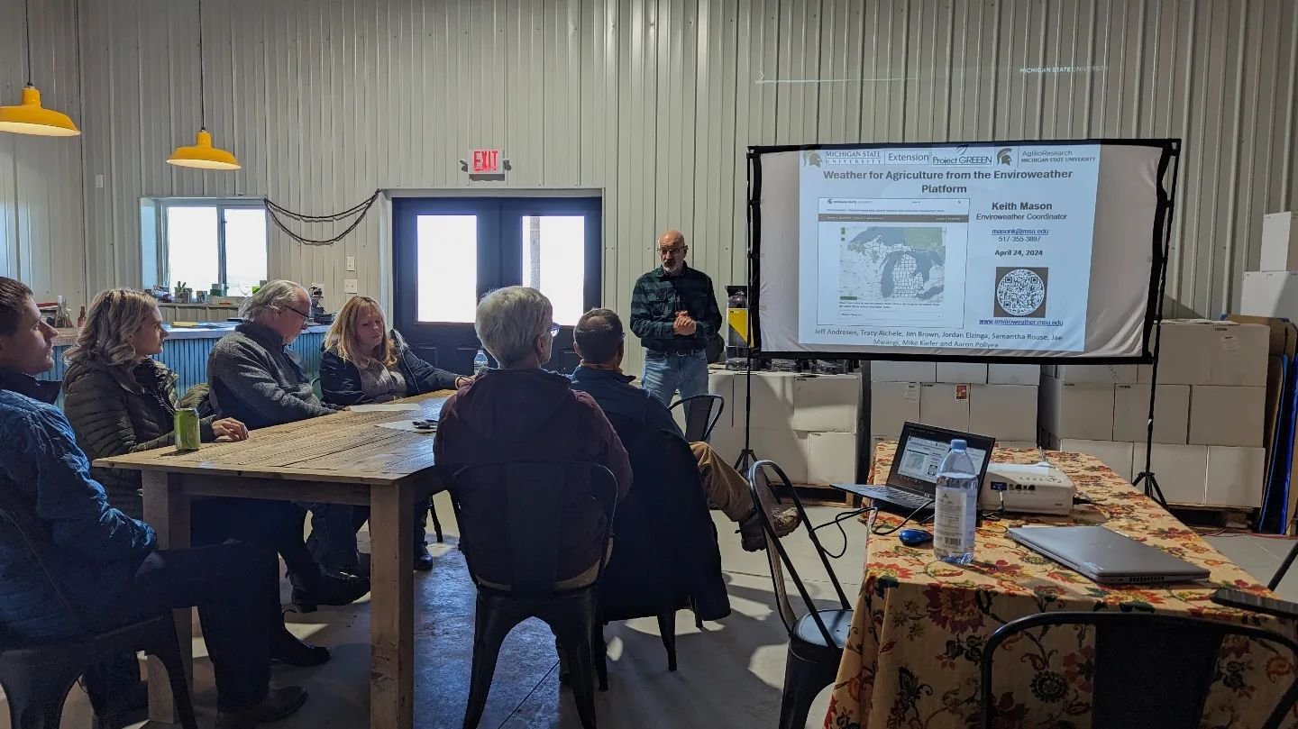 We turned the winery into a classroom this week!&nbsp;

Thanks to everyone who came out for our Weather for Agriculture event, it's always great to get a group of grape growers together to talk about what opportunities and challenges we're seeing in 