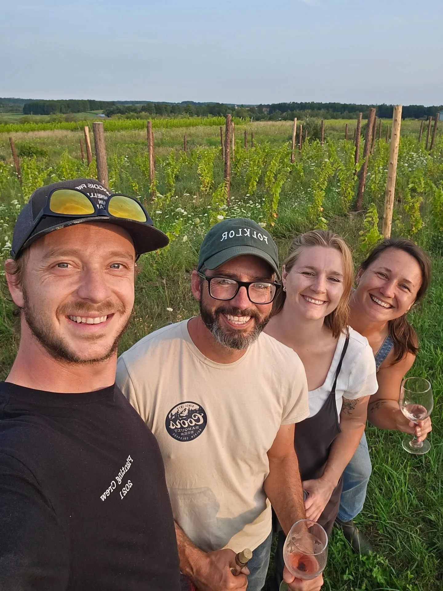 Support your local vigneron!&nbsp;

At @folklorwinecider and @strangerwineco we are grape growers, wine makers, hospitality professionals and occasionally delivery drivers. Our wine businesses are built out of a deep respect of the land we farm and e