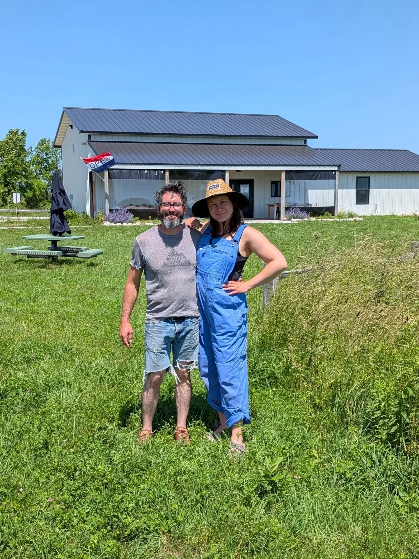 Hello from Folklor 🍇🍎🌊

We're Iza and Derrick, the grape growing and winemaking team behind this Northern Michigan fermentation project.&nbsp;

We believe that delicious wines and ciders start in the field with healthy soil, well cared-for plants 
