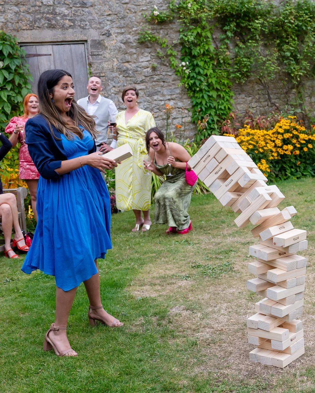 If you're not a fan of being the centre of attention then here are a few ways to deflect the focus away from you on your wedding day and help to make the whole day feel more relaxed.

🏏 Garden games - think giant Jenga, cornhole, swing ball, mini go