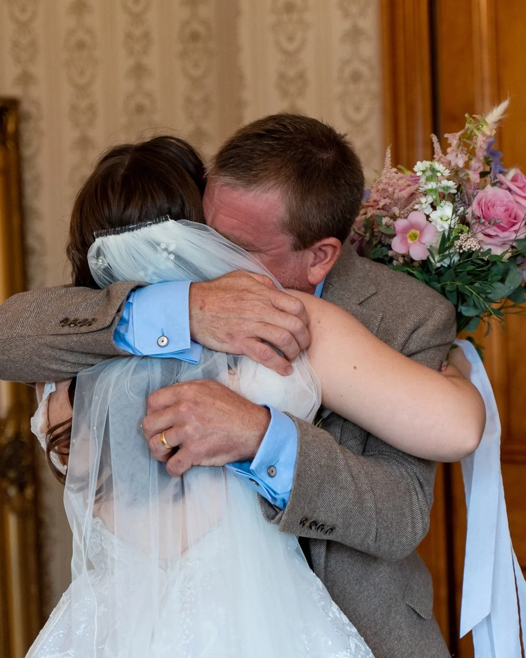 It&rsquo;s all about them hugs, &lsquo;bout them hugs! (Sung to the tune of &ldquo;All about that bass&rdquo; by Meghan Trainor🎵😆)

The thank-you-for-coming hugs, the big bear hugs, the middle of the dance-floor hugs, the hugs filled with emotion. 