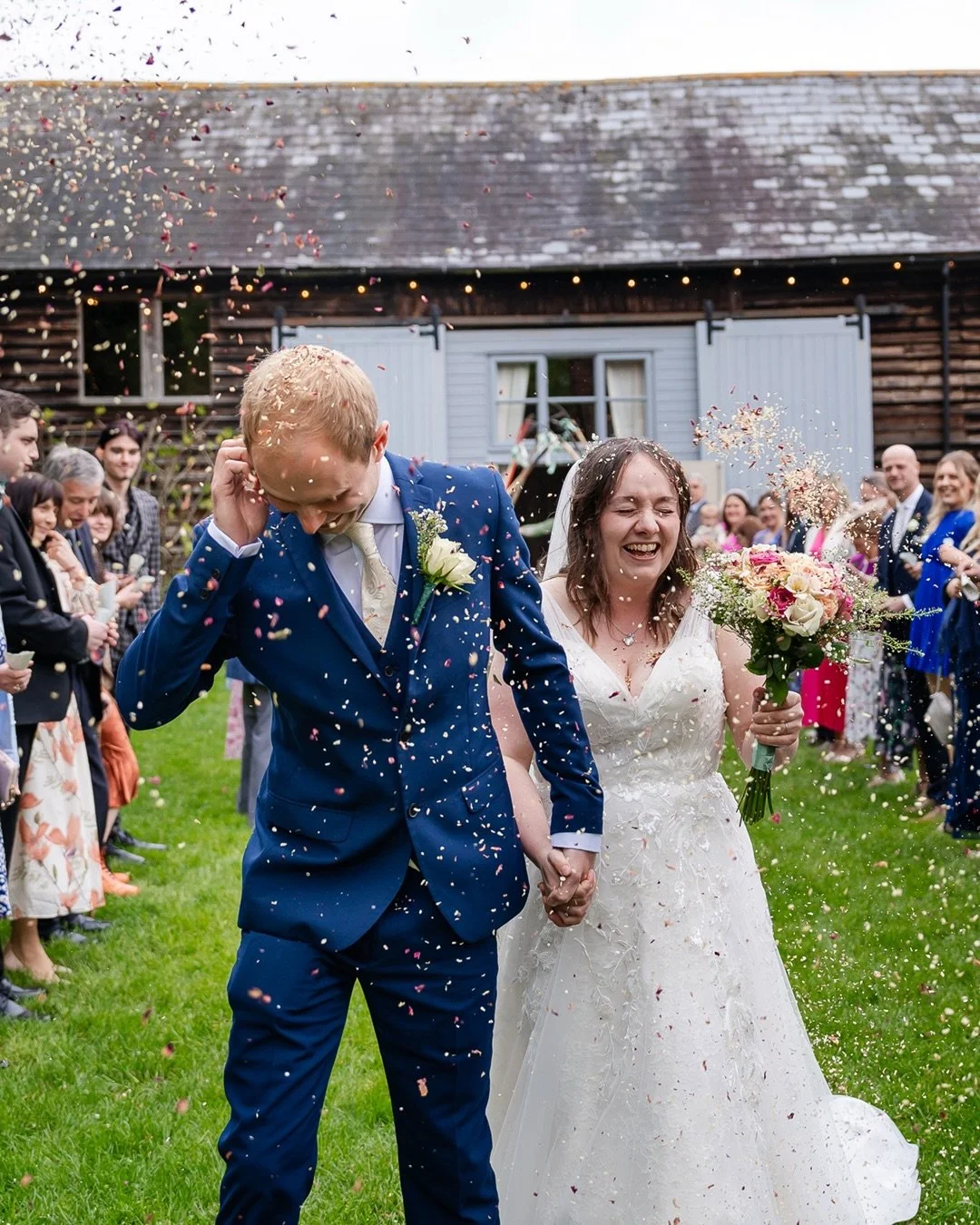 CONFETTI: Whether it&rsquo;s paper, flower petals or even rice - capturing the confetti run is one of my favourite parts of a wedding day!