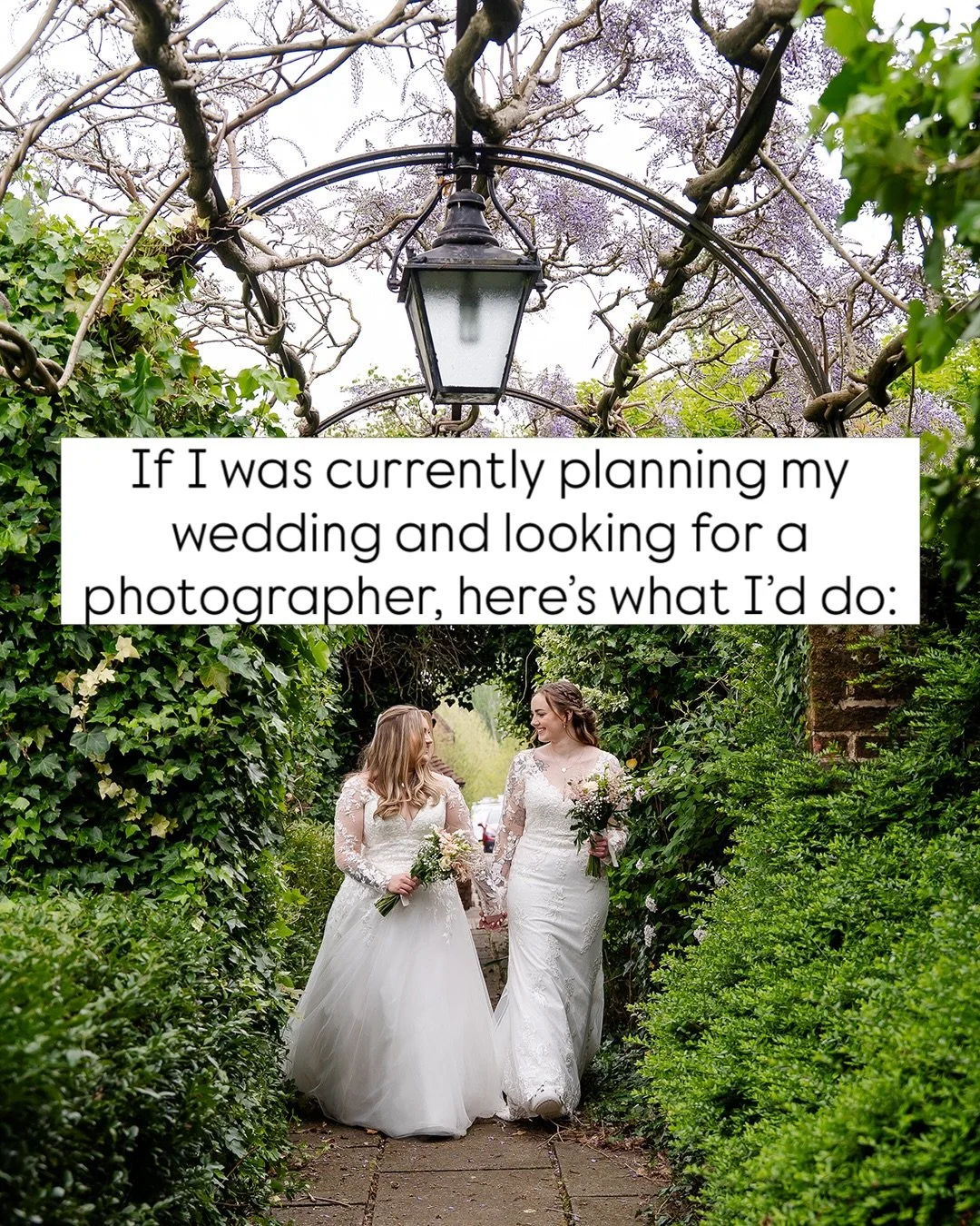 Planning a wedding can be stressful and I know that finding the time (and brain space) to do so can often be a struggle!

To help you out, here&rsquo;s a step-by-step process of how I&rsquo;d approach my search for a wedding photographer if I were pl