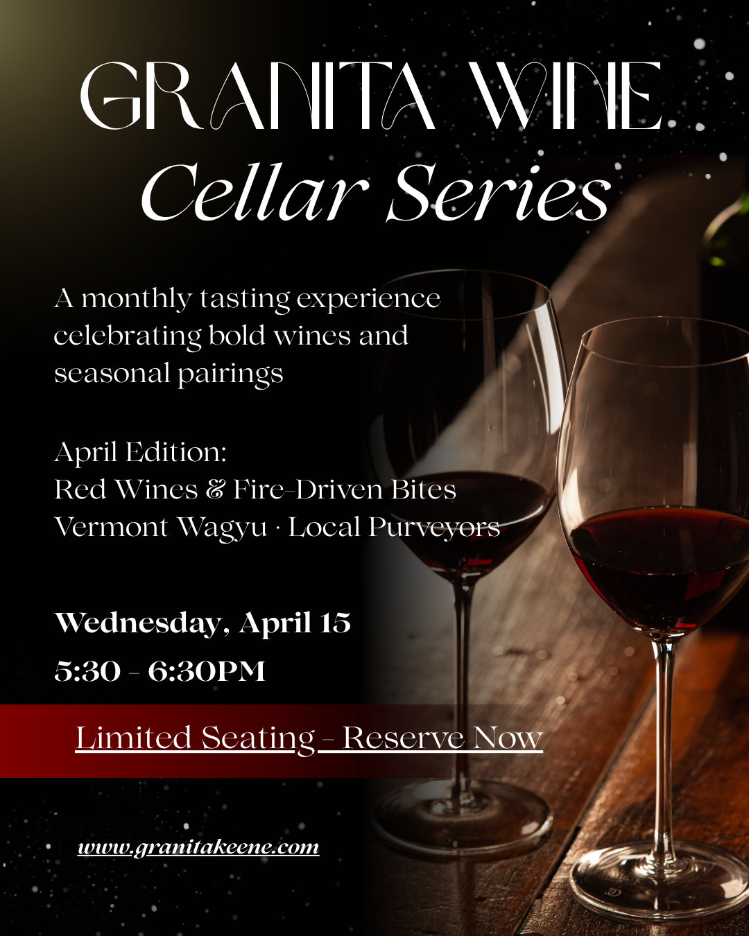 April Granita Wine Cellar Series