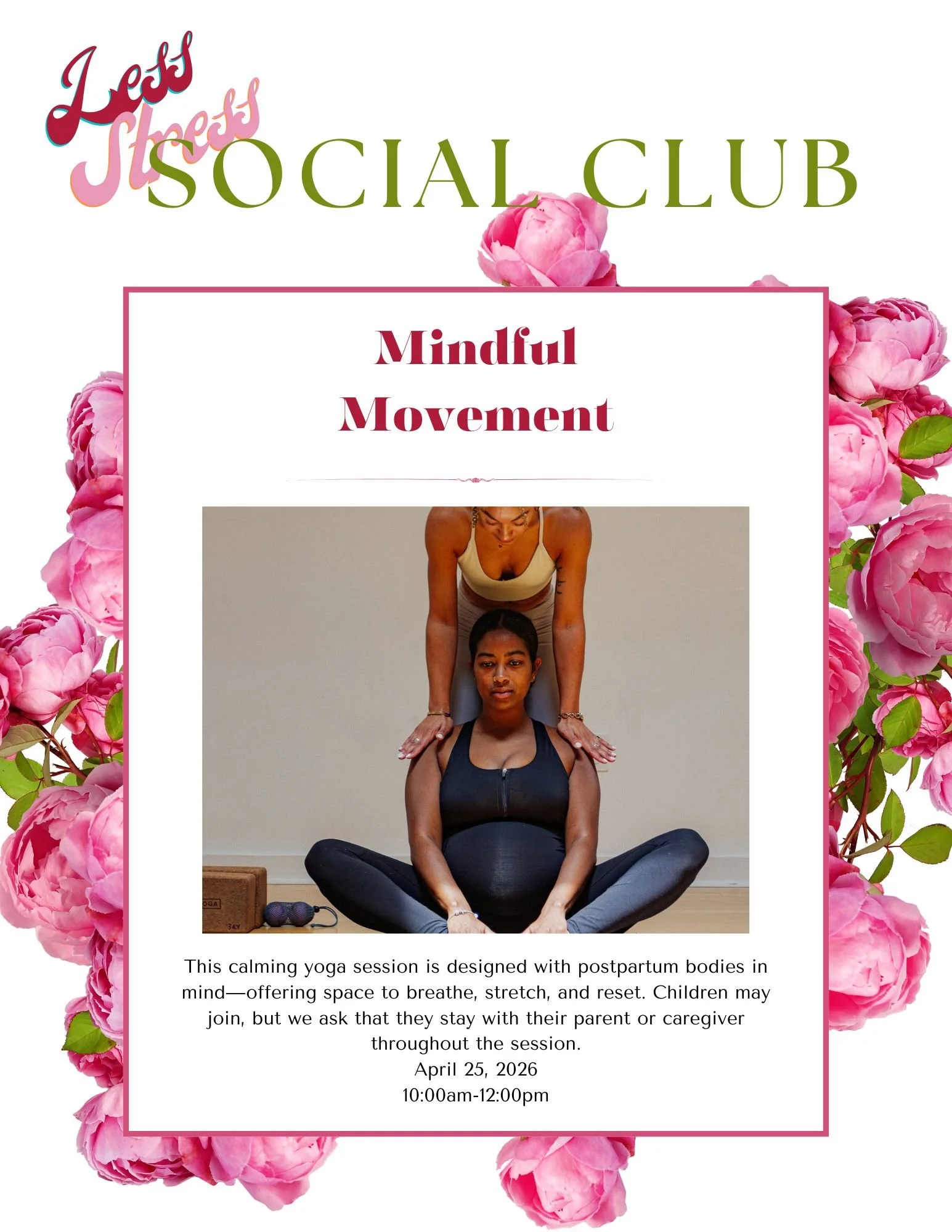 Less Stress Social Club: Mindful Movement