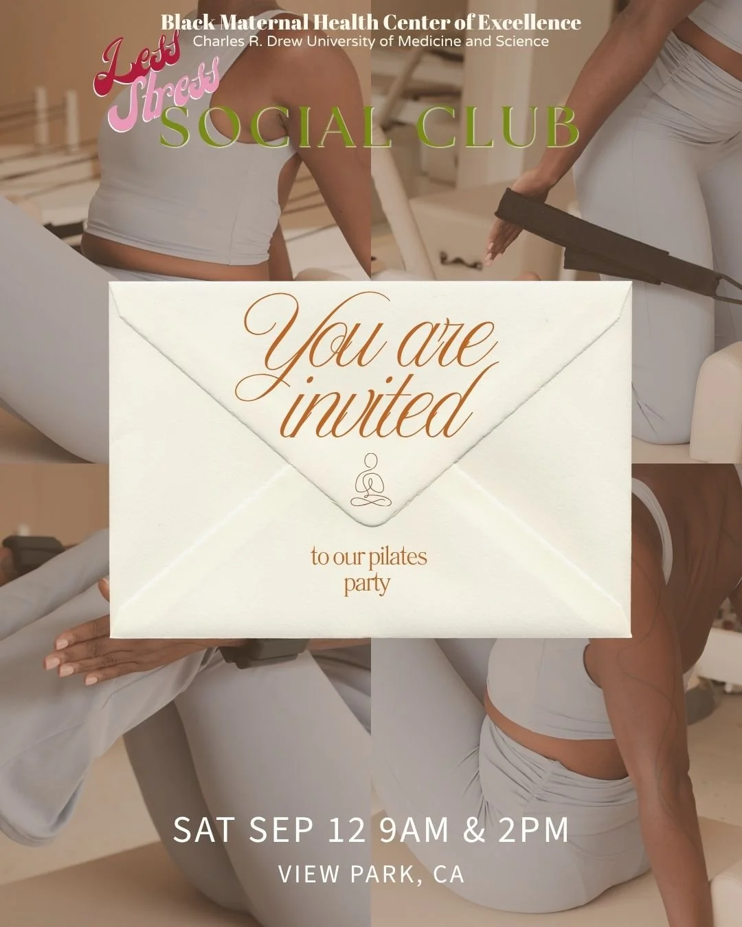 Less Stress Social Club: Pilates 