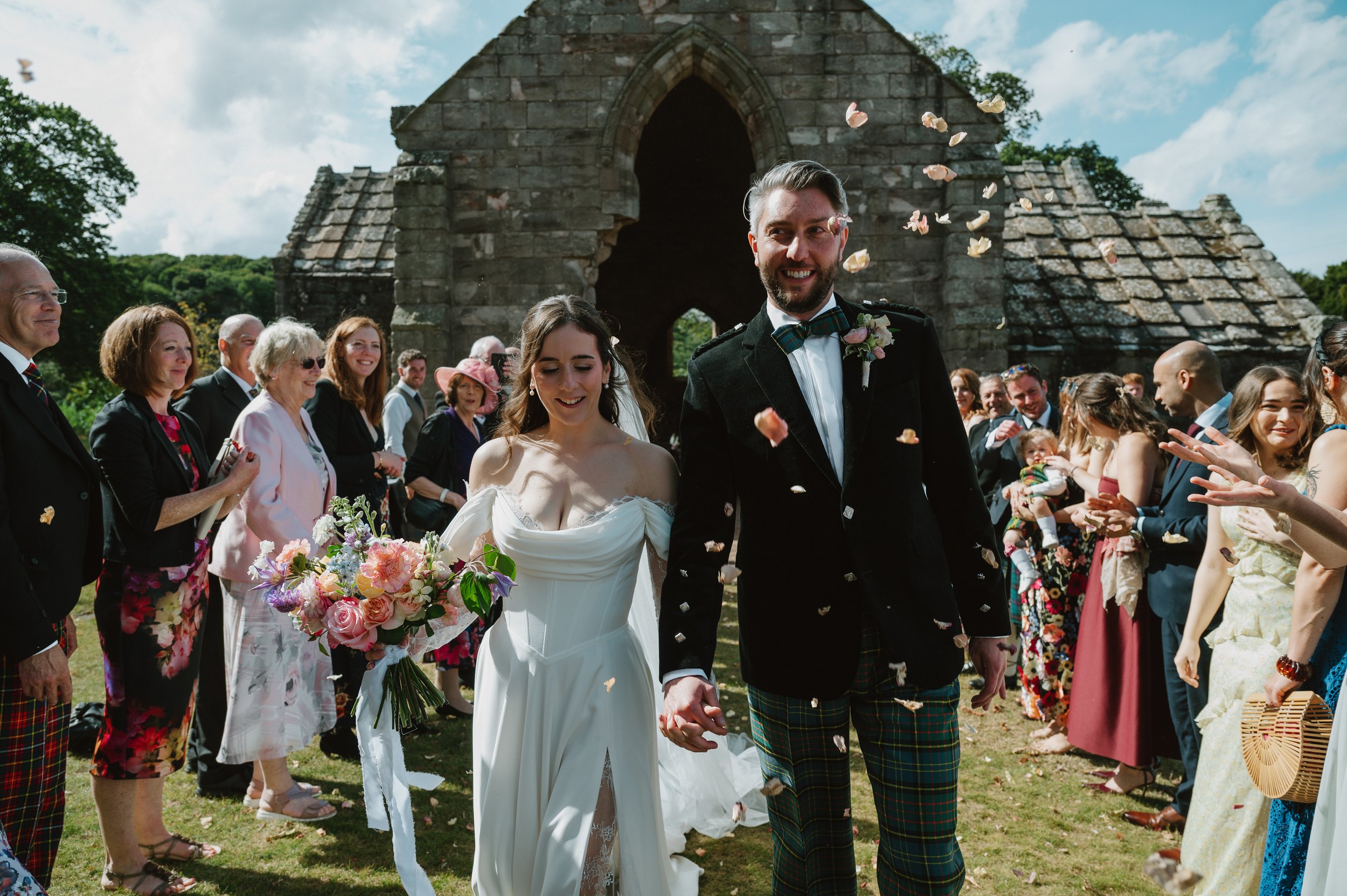 Jenny &amp; Will at Dunglass Estate, Scotland
