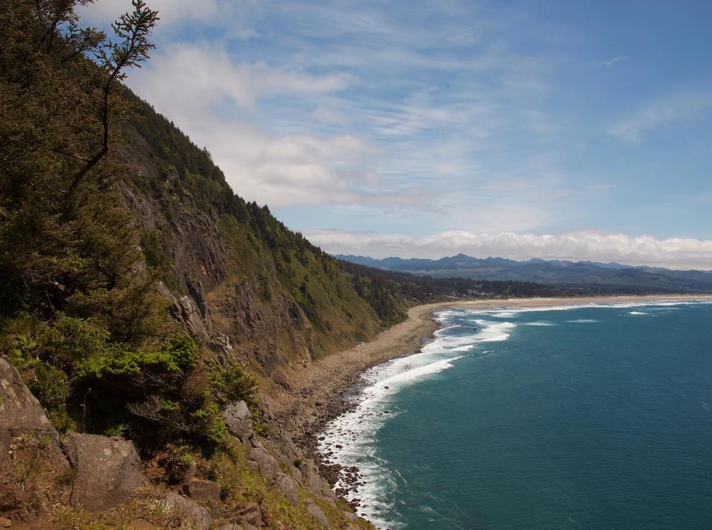 from ORE: arch cape, cannon beach, manzanita, rockaway beach.