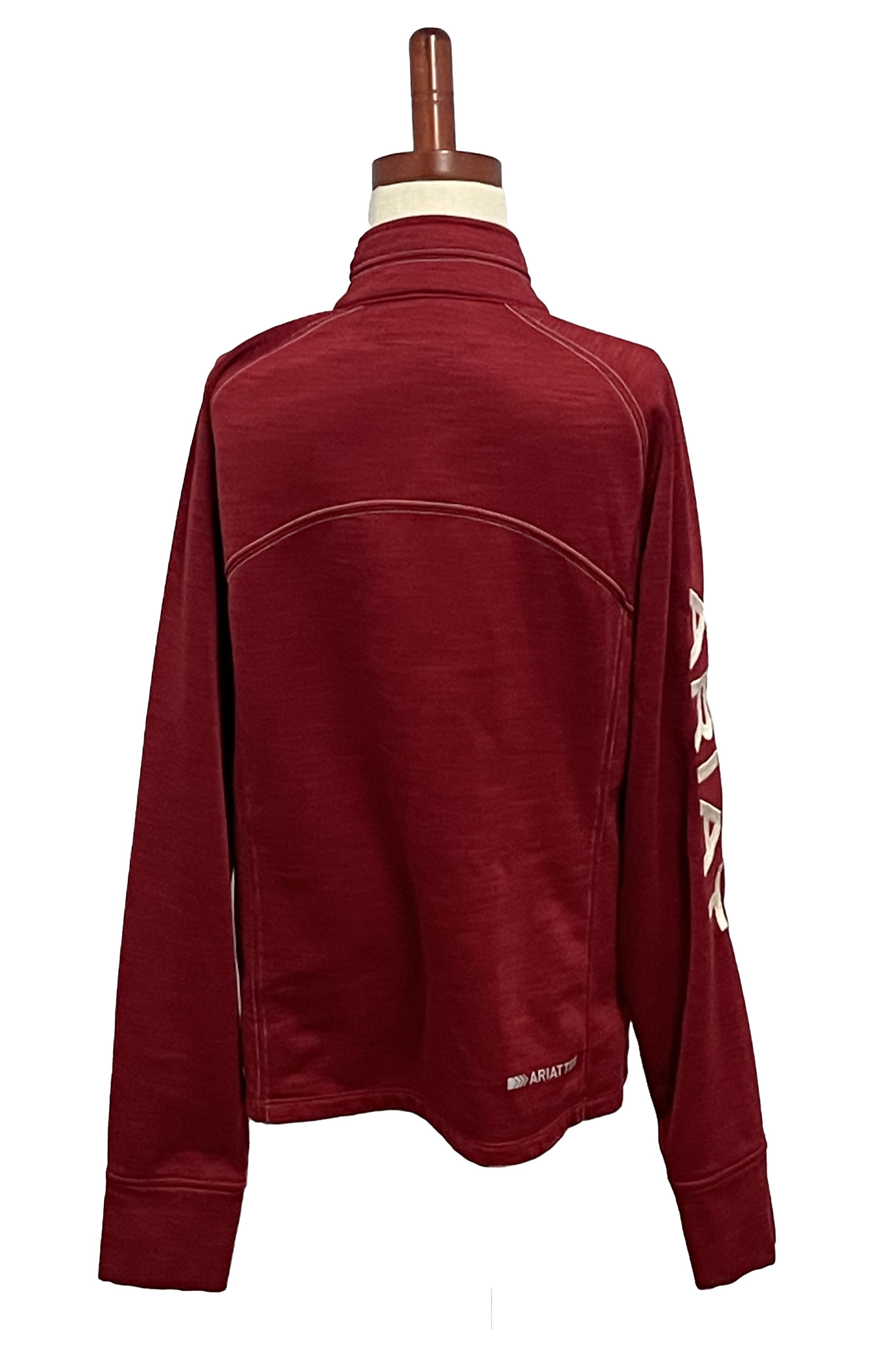 Ariat Fleece Lined 1/4 Zip In Red - Kids Large - 2nd Round Equestrian