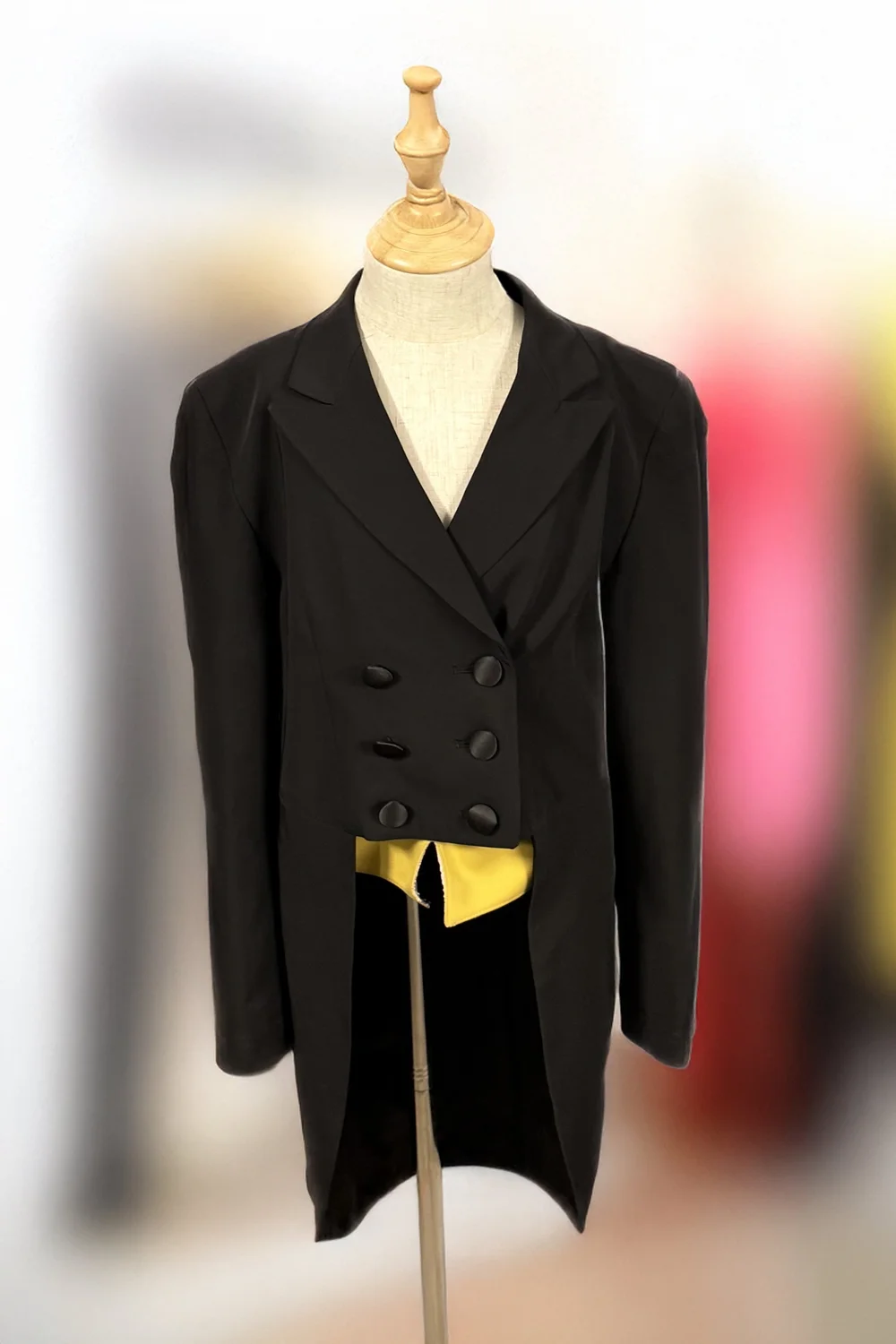 Veste D'équitation Grand Prix Tech - Shadbelly Noire Lavable - Tailles CAN 12 / USA 6