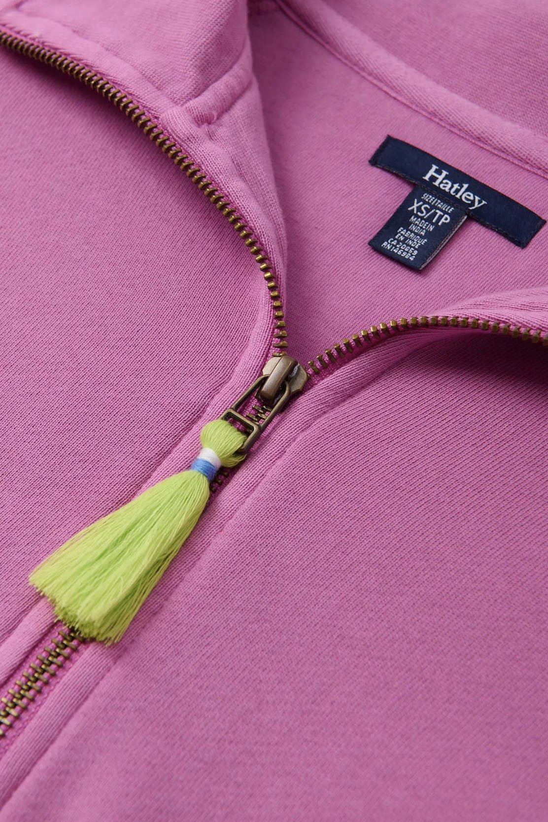 Hatley Mock Neck Pullover In Spring Crocus - 2nd Round Equestrian