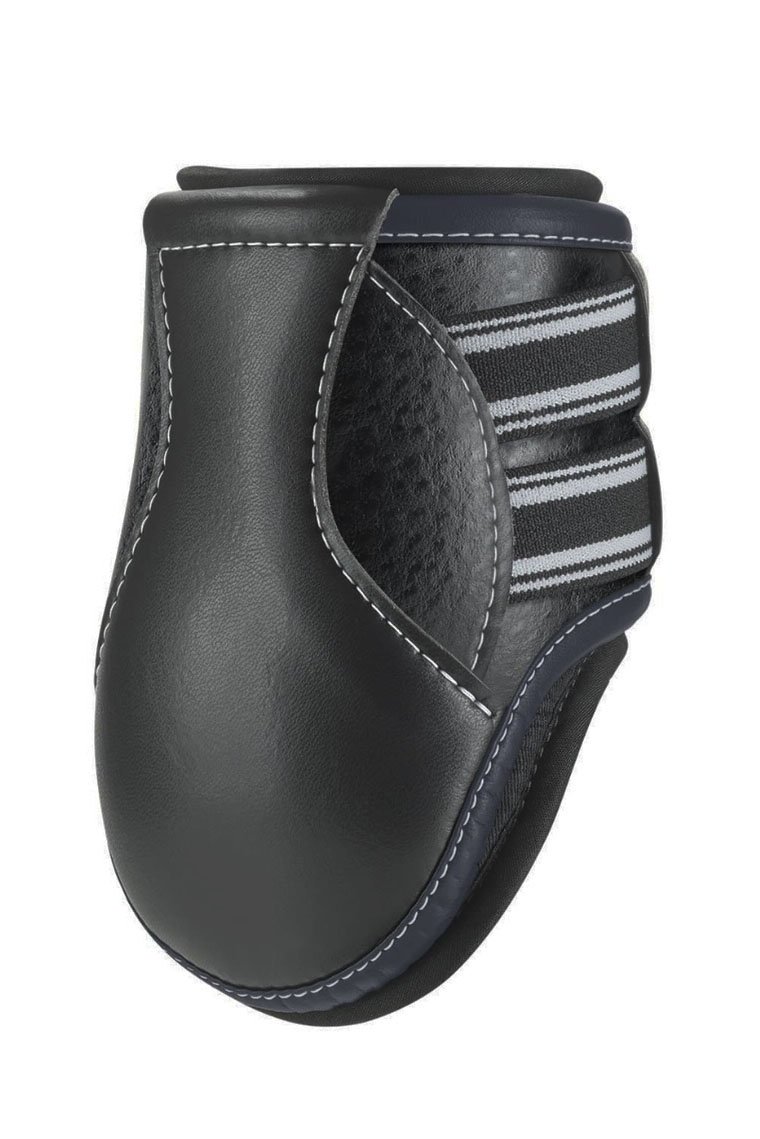 EquiFit D-Teq™ Hind Boot with ImpacTeq® Liner In Black Ostrich/Navy - 2nd Round Equestrian