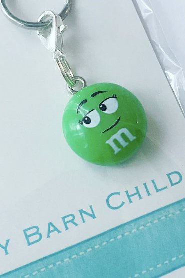 My Barn Child Bridle Charm: M&M GREEN